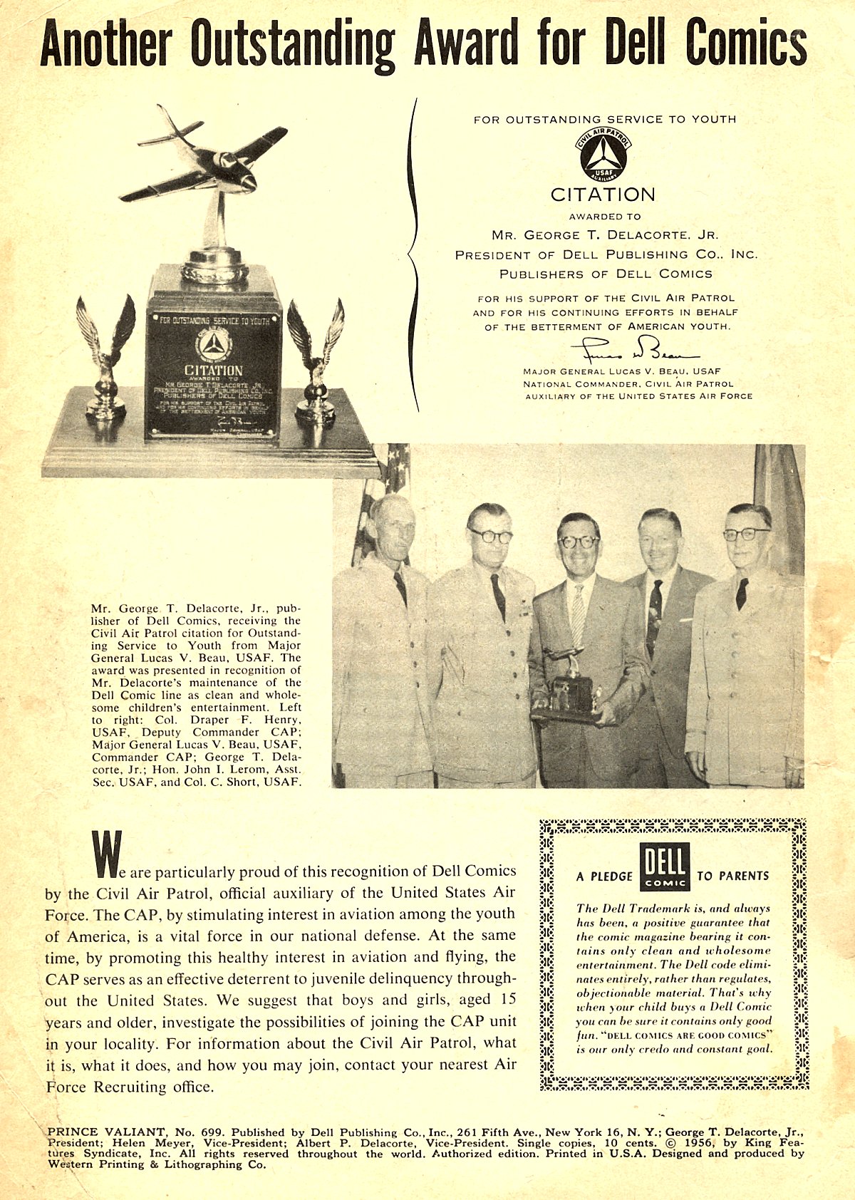 Read online Four Color Comics comic -  Issue #699 - 2