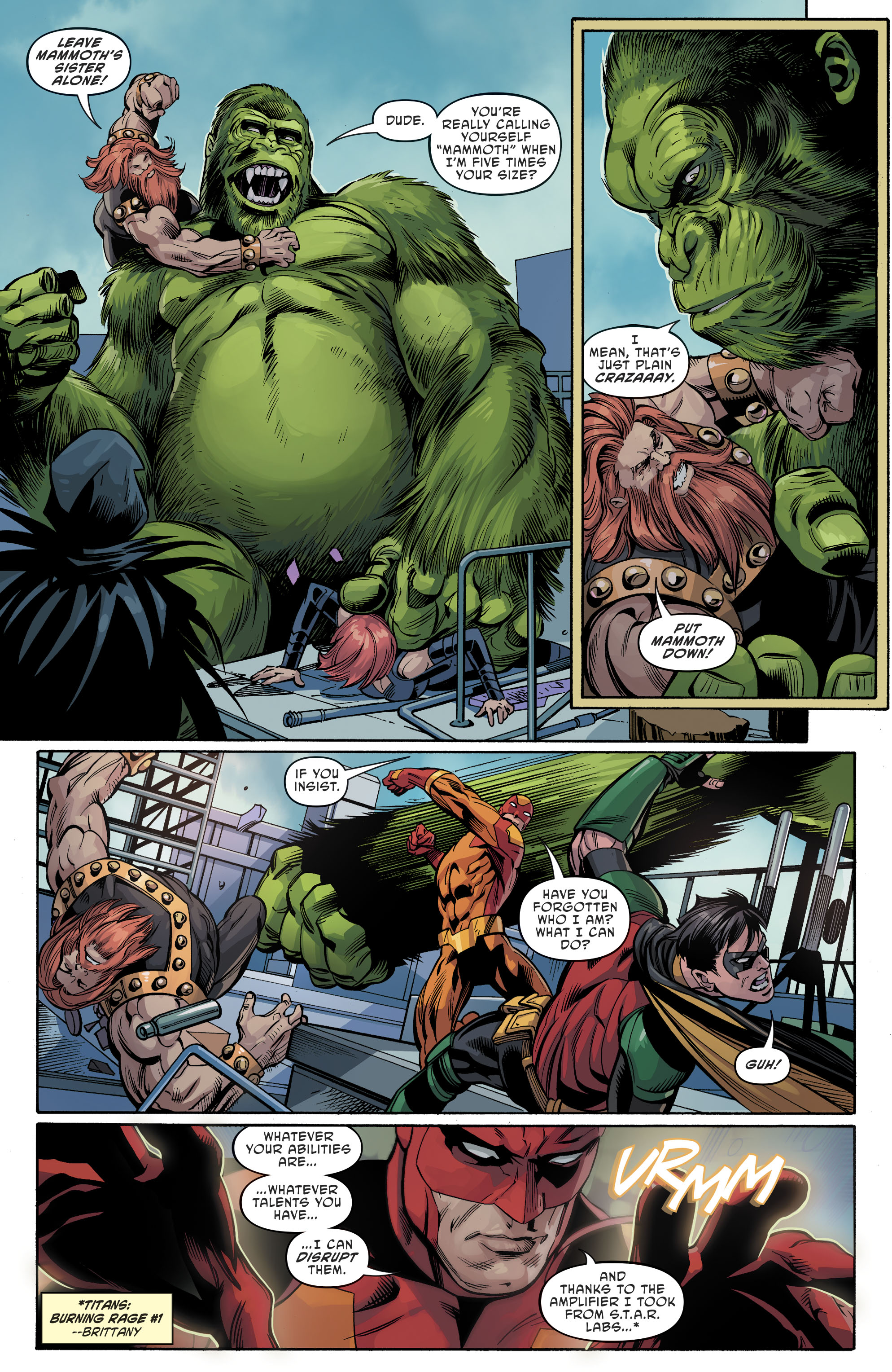 Read online Titans: Burning Rage comic -  Issue #2 - 22