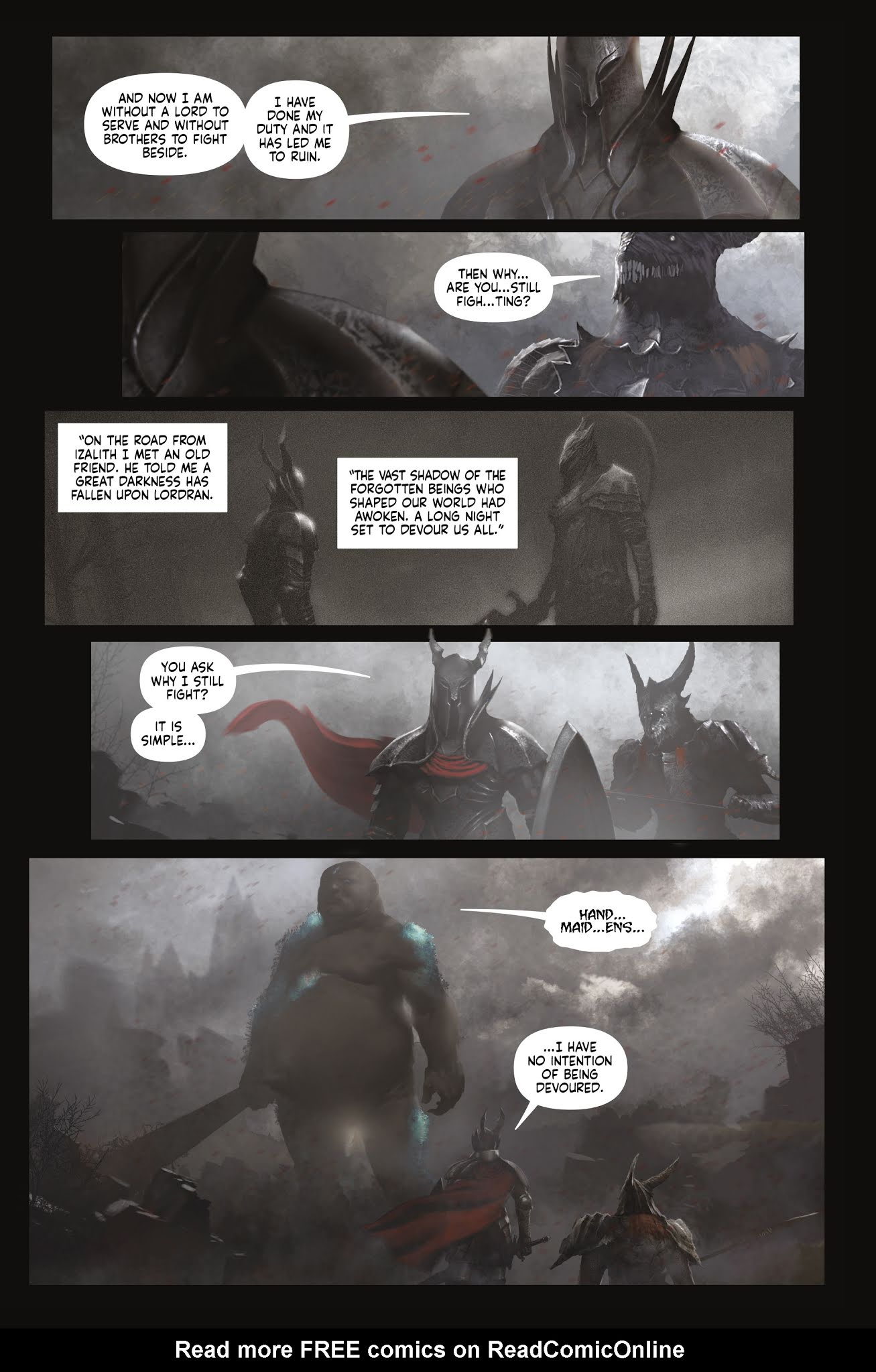 Read online Dark Souls: The Age of Fire comic -  Issue #4 - 13