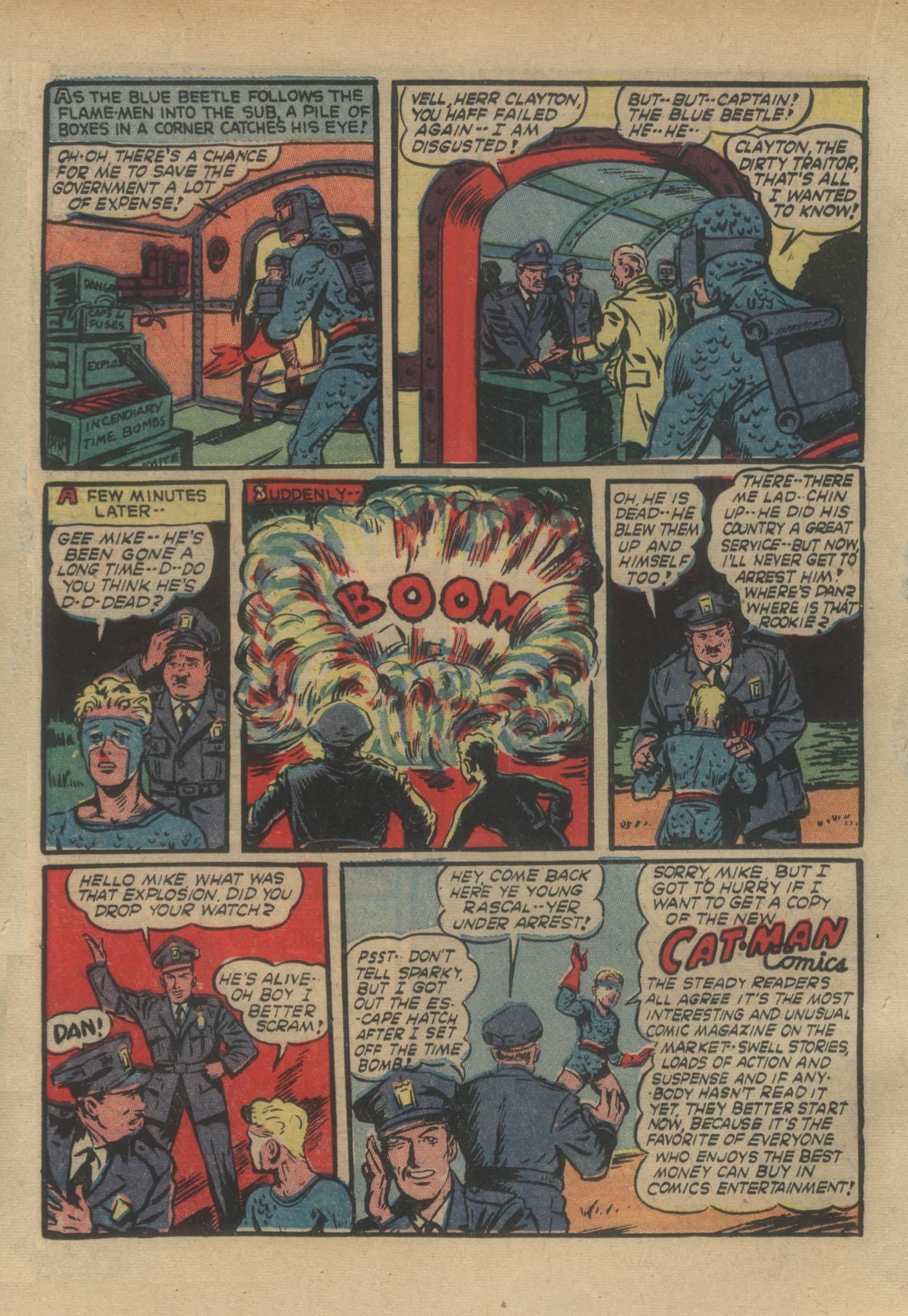 Read online The Blue Beetle comic -  Issue #16 - 34