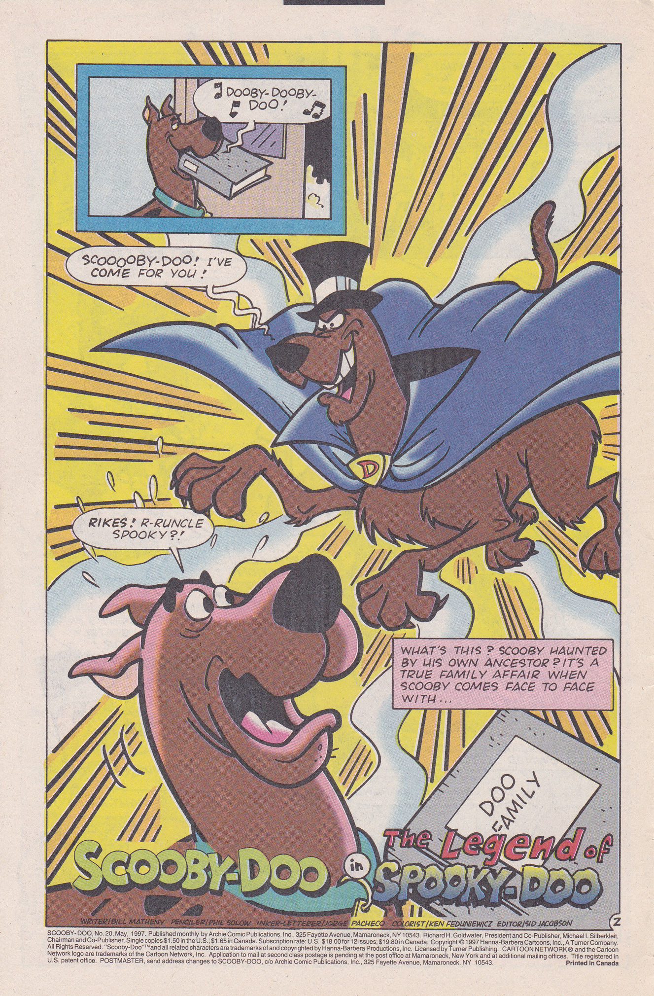 Read online Scooby-Doo (1995) comic -  Issue #20 - 4