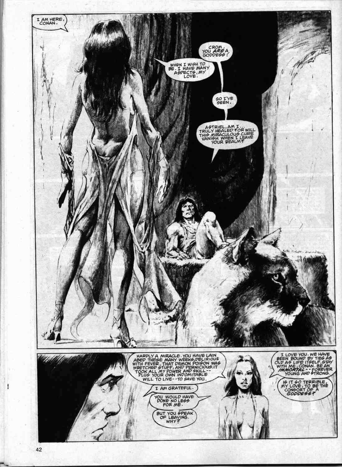 Read online The Savage Sword Of Conan comic -  Issue #74 - 41