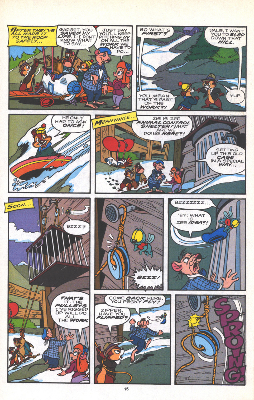 Read online Disney's Chip 'N Dale Rescue Rangers comic -  Issue #17 - 20