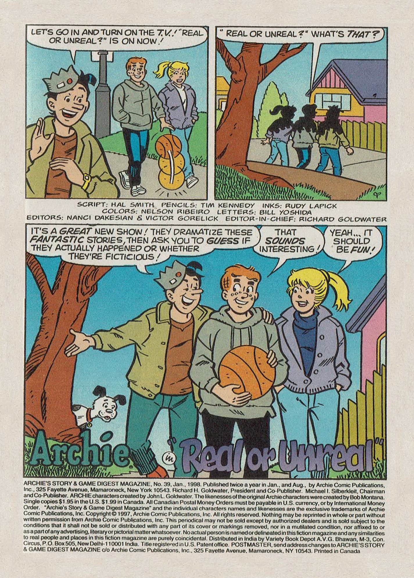 Read online Archie's Story & Game Digest Magazine comic -  Issue #39 - 4