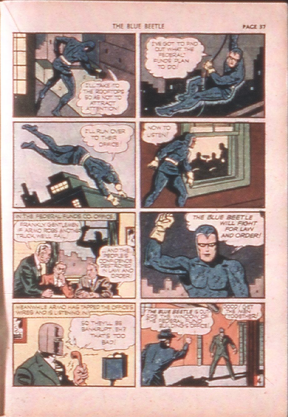 Read online The Blue Beetle comic -  Issue #7 - 38