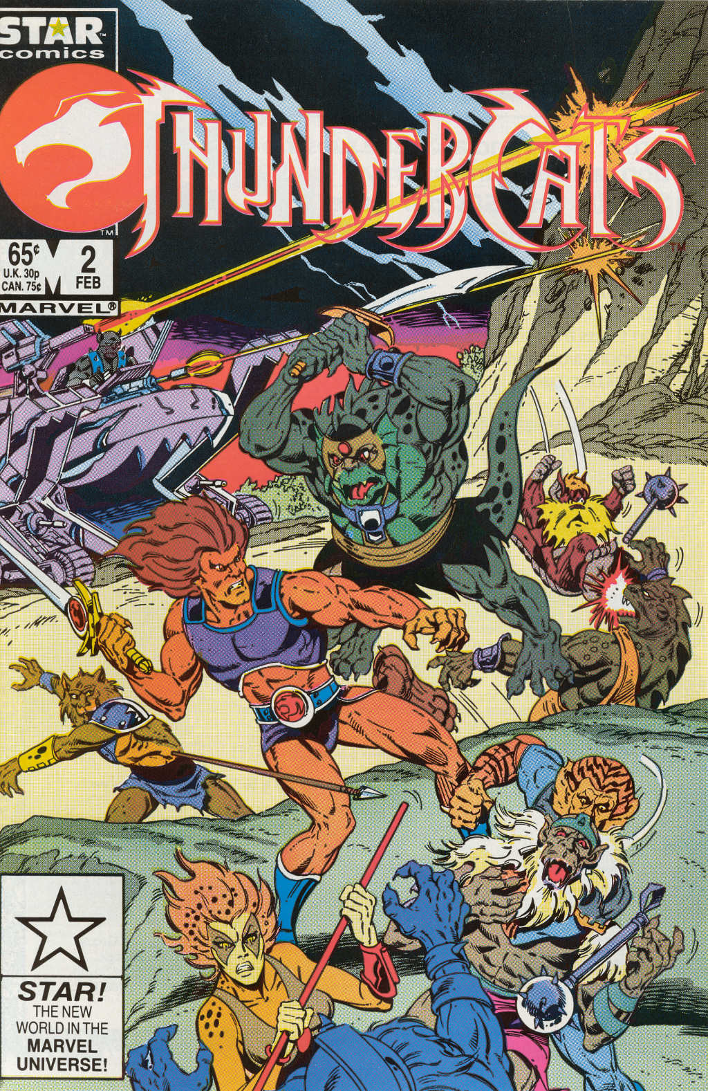 Read online ThunderCats (1985) comic -  Issue #2 - 1
