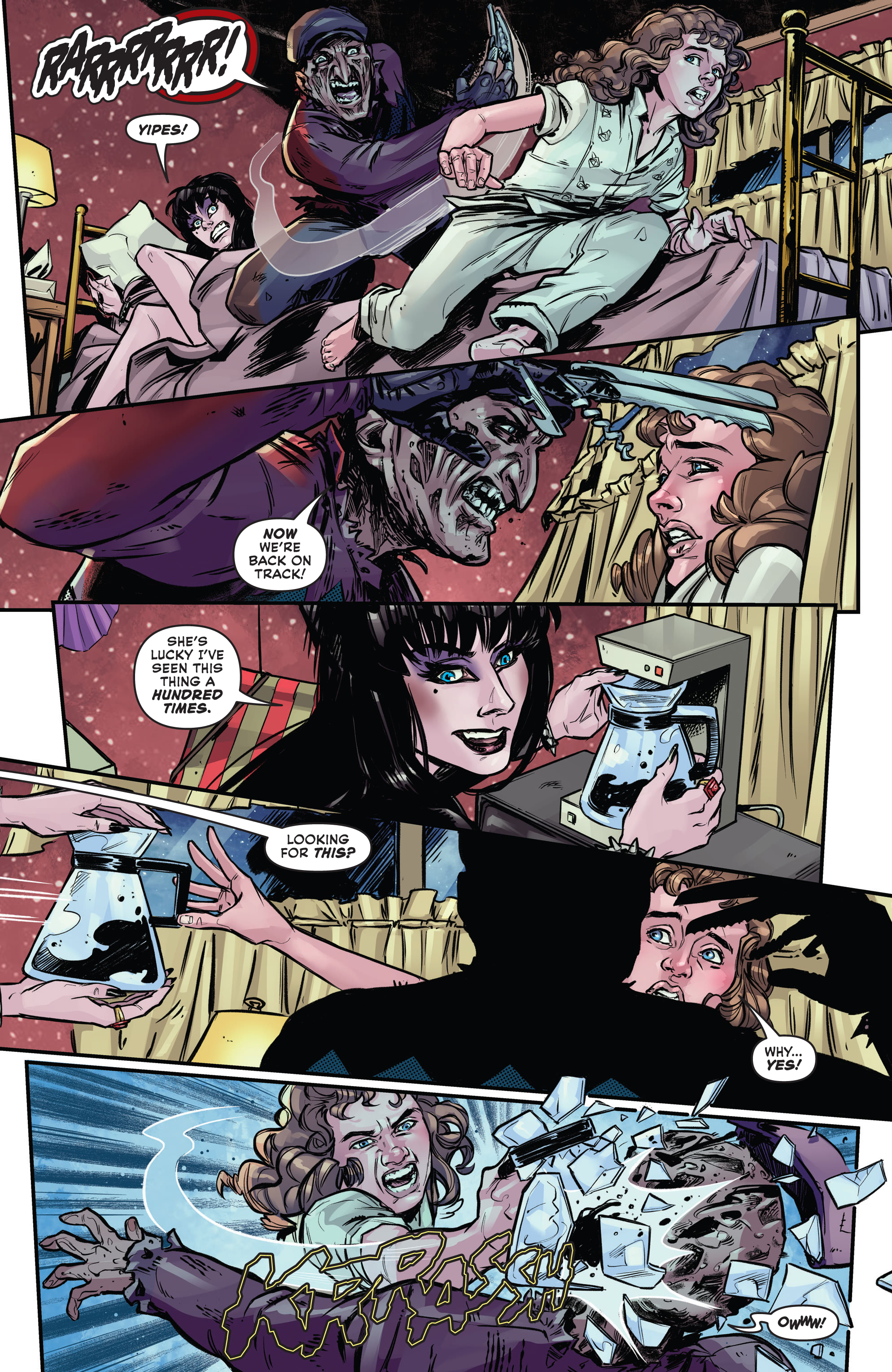 Read online Elvira in Horrorland comic -  Issue #4 - 10