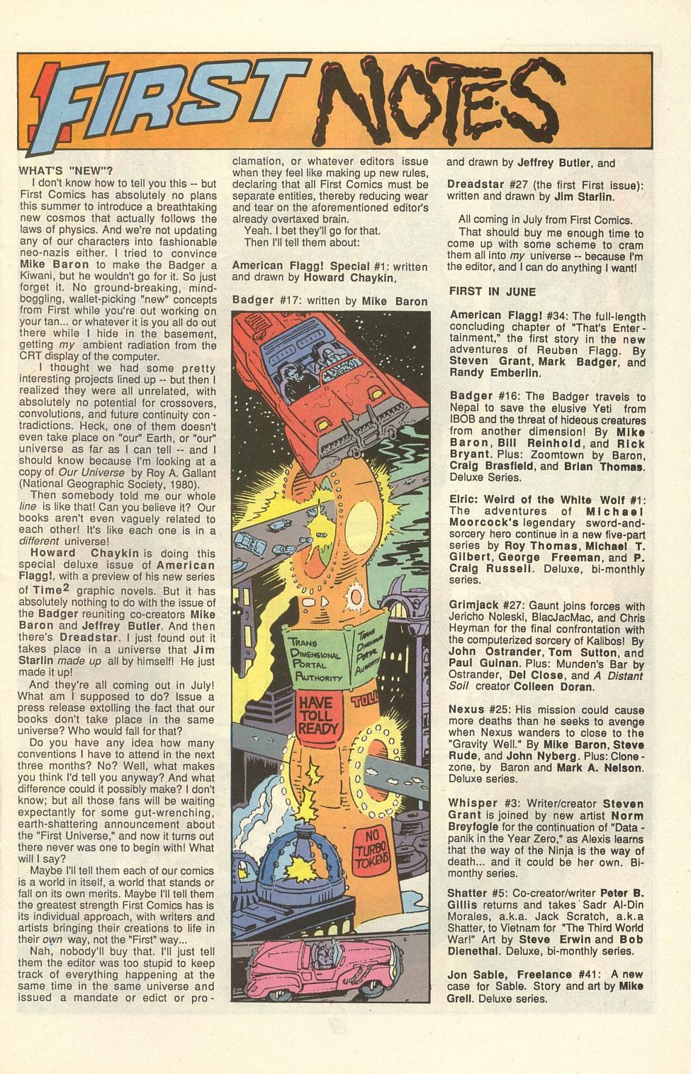 Read online American Flagg! comic -  Issue #34 - 9
