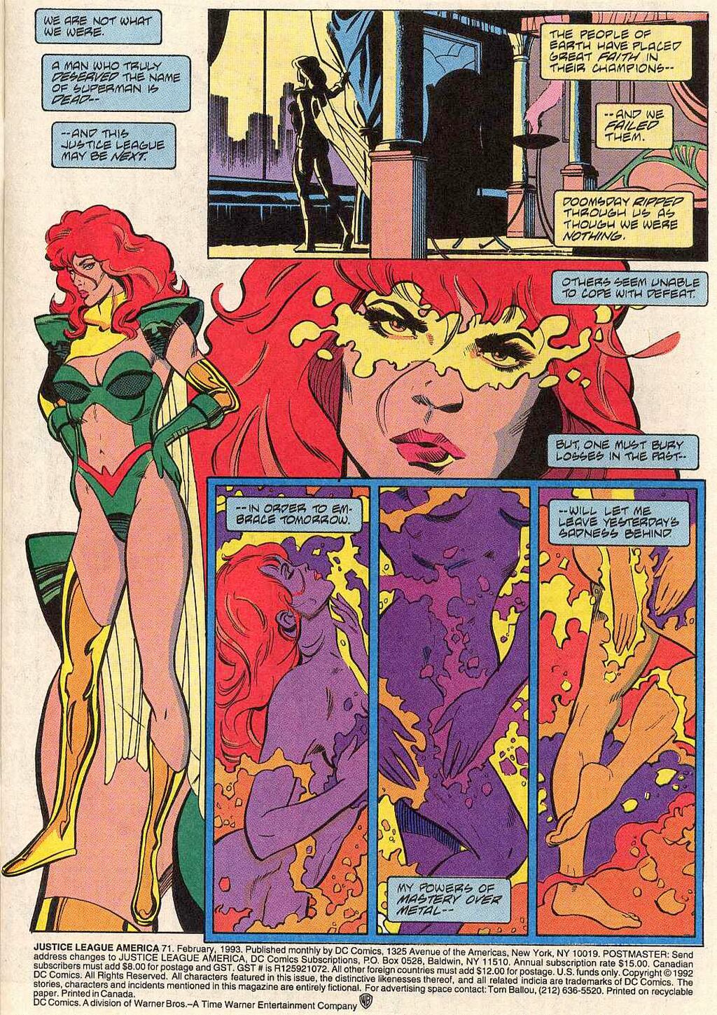 Read online Justice League America comic -  Issue #71 - 3