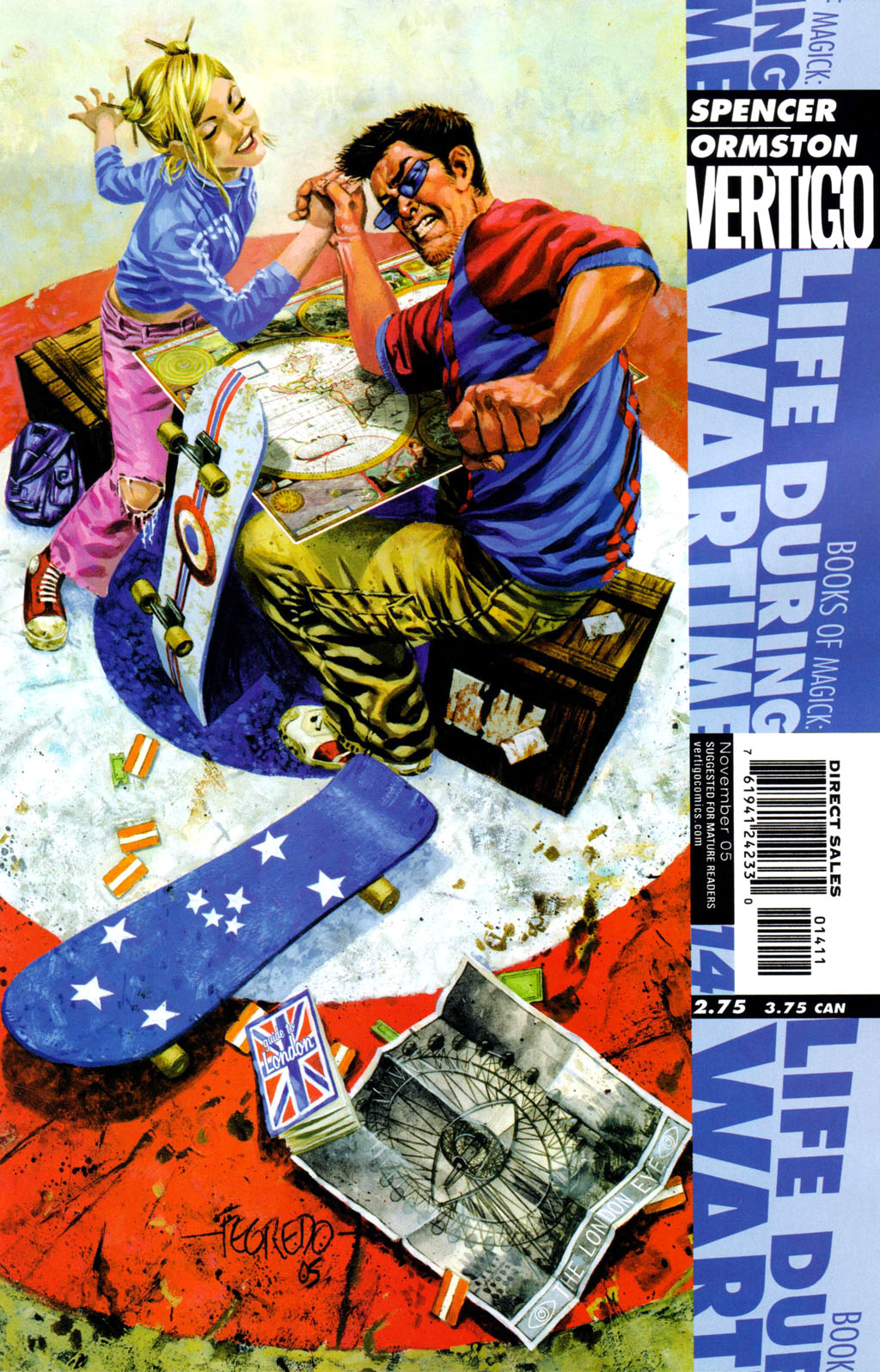 Read online Books of Magick: Life During Wartime comic -  Issue #14 - 1