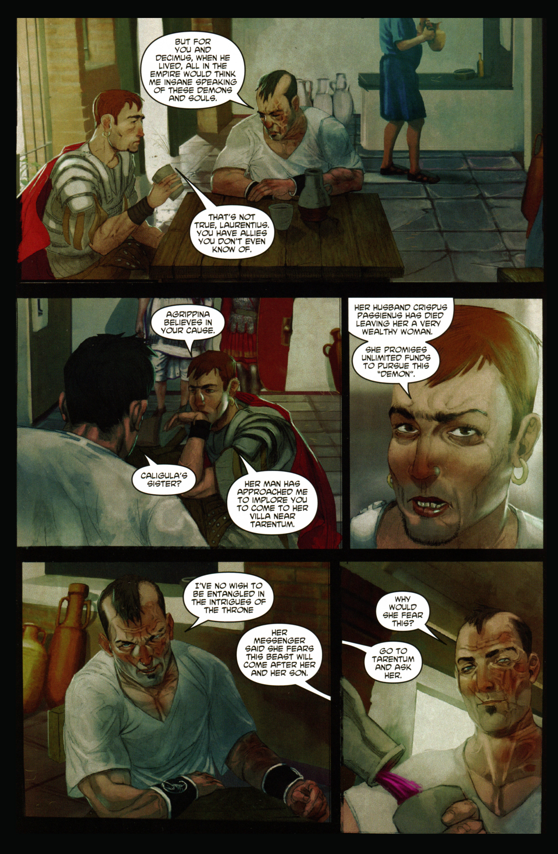 Read online Caligula: Heart of Rome comic -  Issue #1 - 8