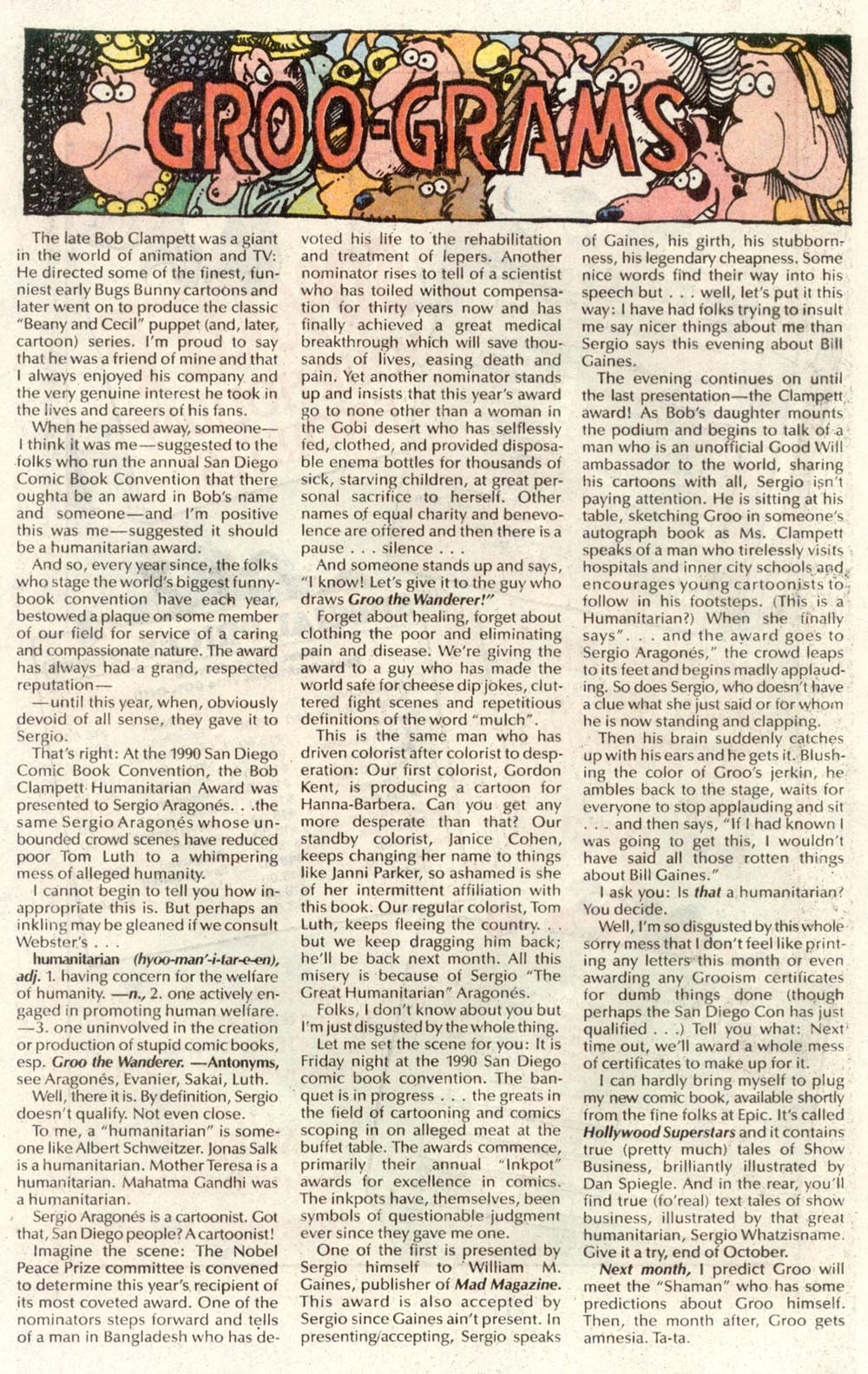 Read online Sergio Aragonés Groo the Wanderer comic -  Issue #71 - 25