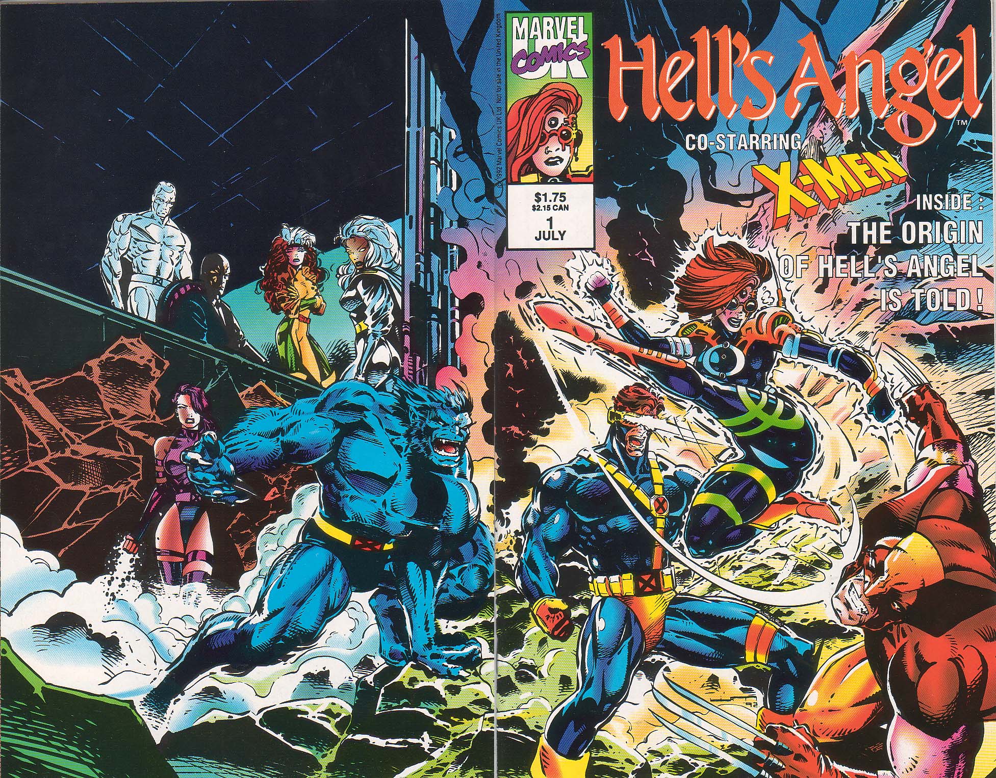 Read online Hell's Angel comic -  Issue #1 - 1