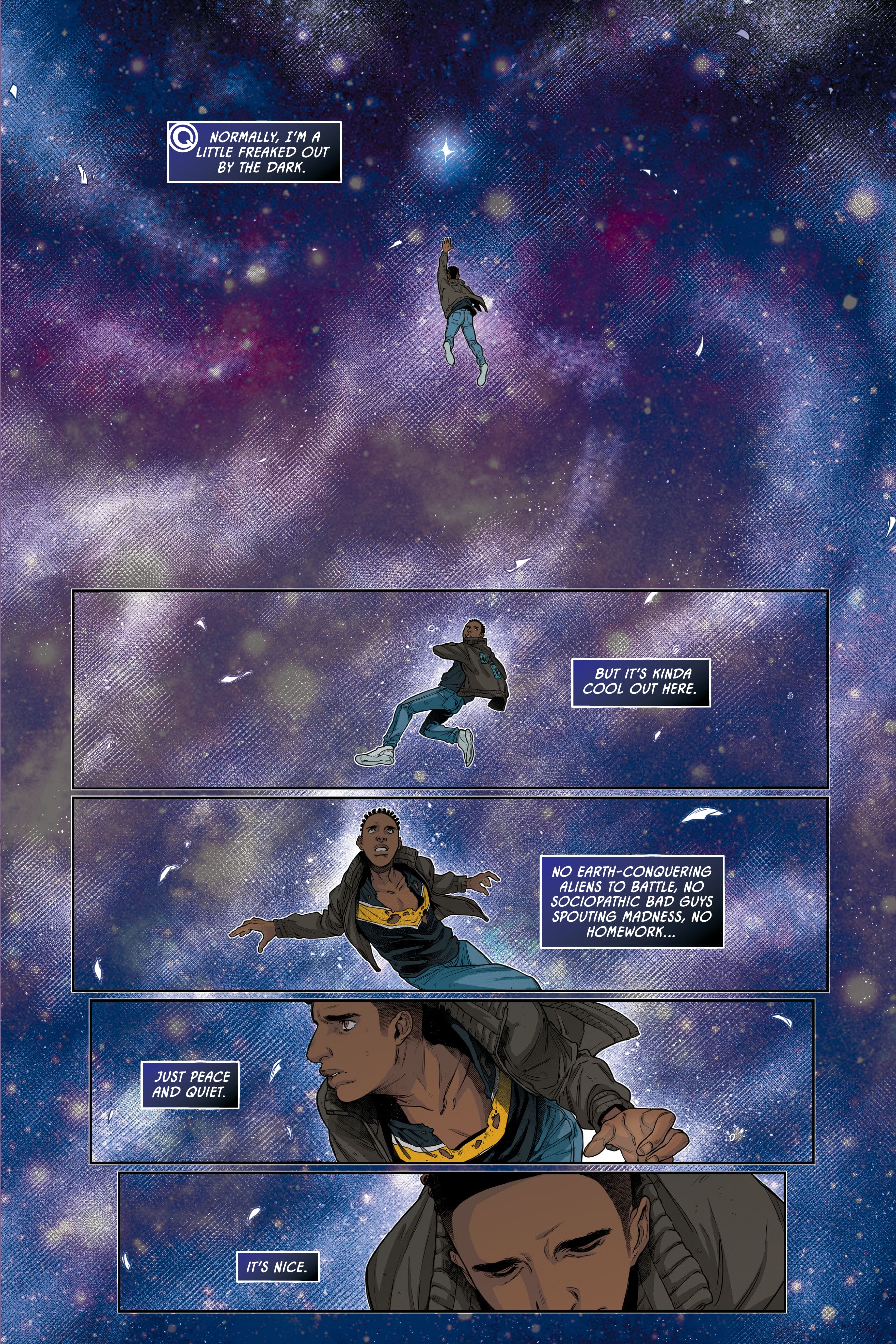 Read online Quincredible: The Hero Within comic -  Issue # TPB - 106