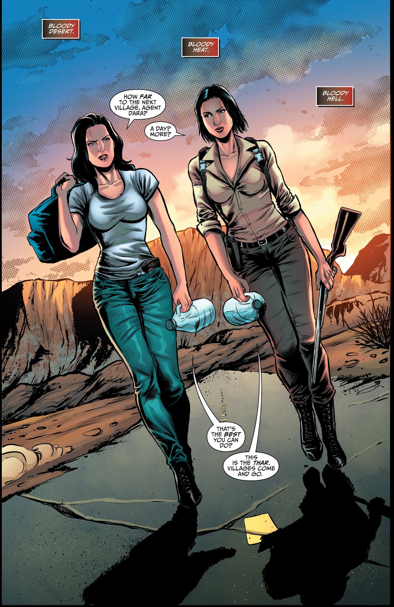 Read online Van Helsing: Sword of Heaven comic -  Issue #3 - 3