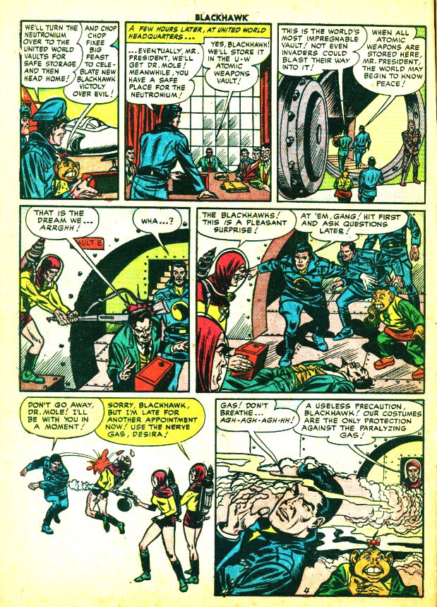Read online Blackhawk (1957) comic -  Issue #60 - 6