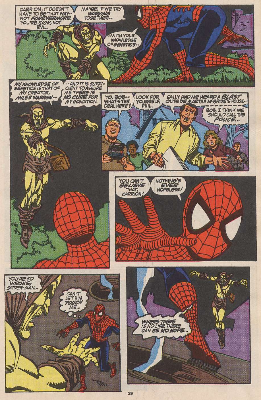 Read online The Spectacular Spider-Man (1976) comic -  Issue #162 - 22