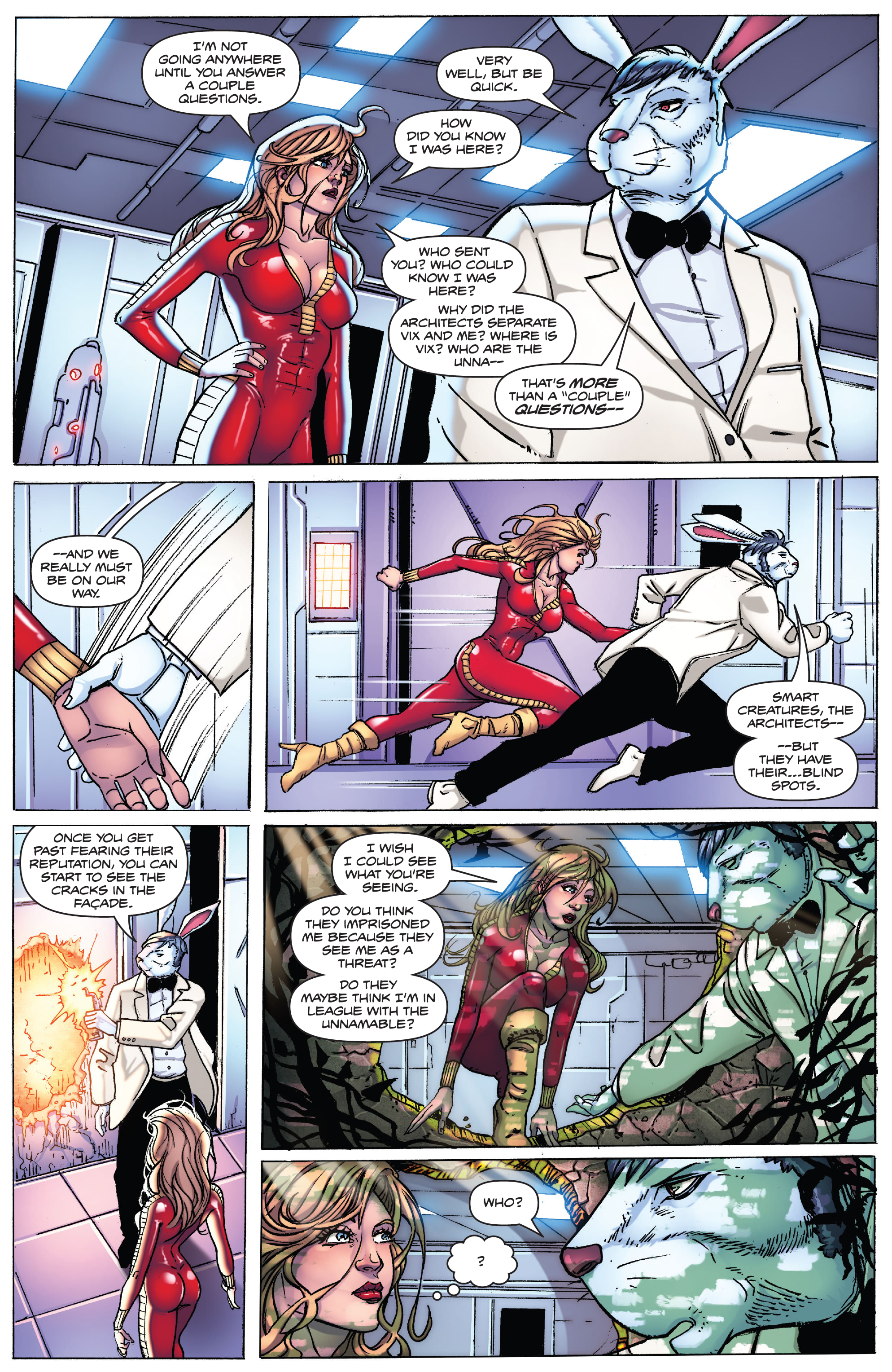 Read online Barbarella: The Center Cannot Hold comic -  Issue #1 - 19