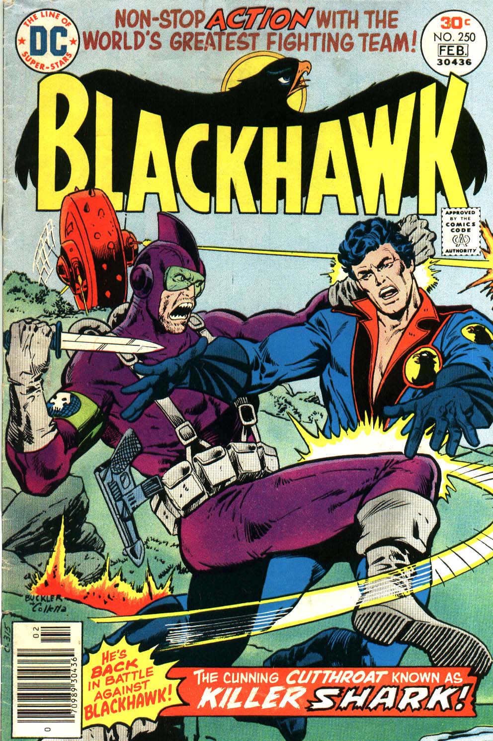 Read online Blackhawk (1957) comic -  Issue #250 - 1