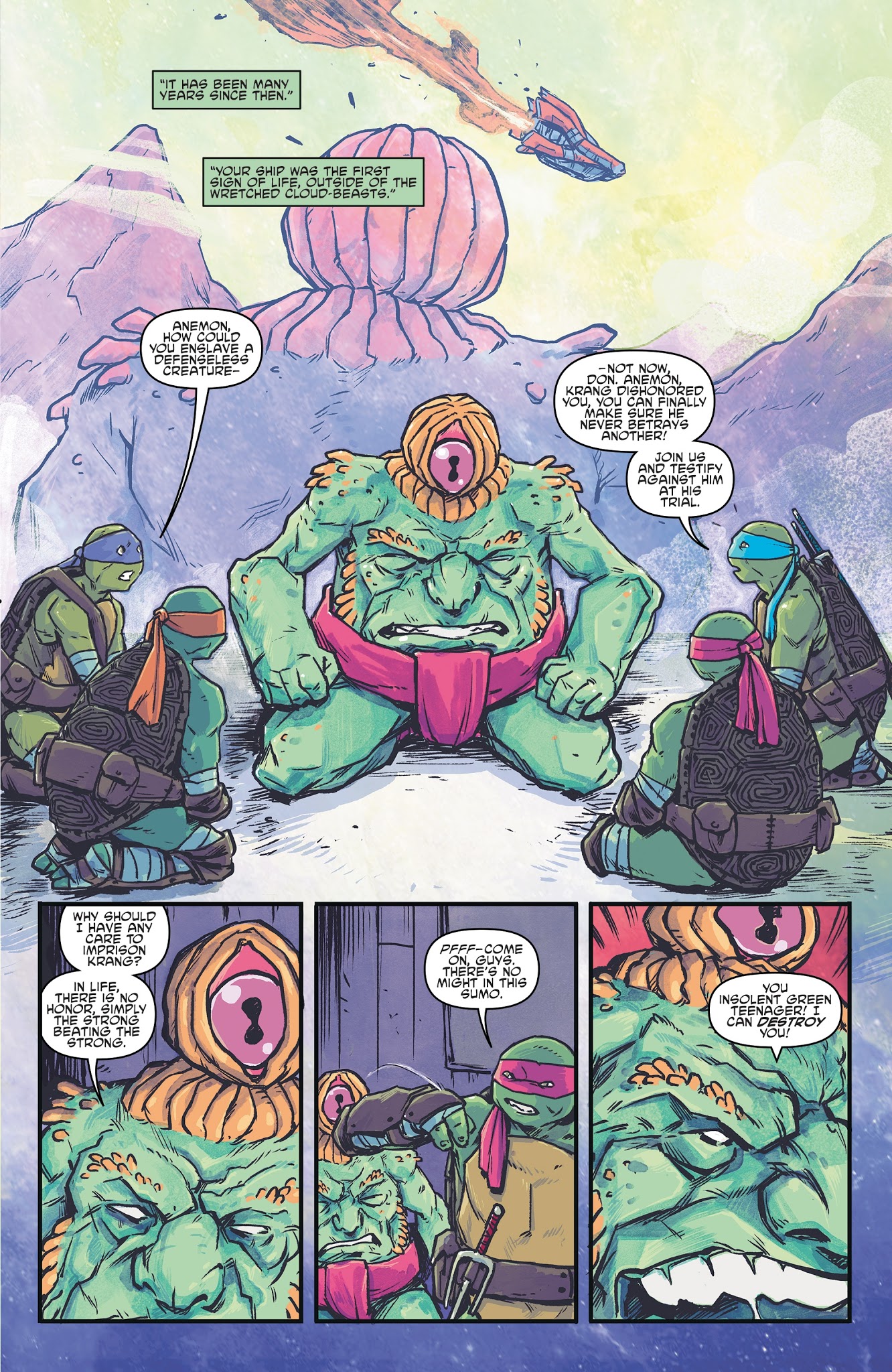 Read online Teenage Mutant Ninja Turtles: Dimension X comic -  Issue #2 - 11