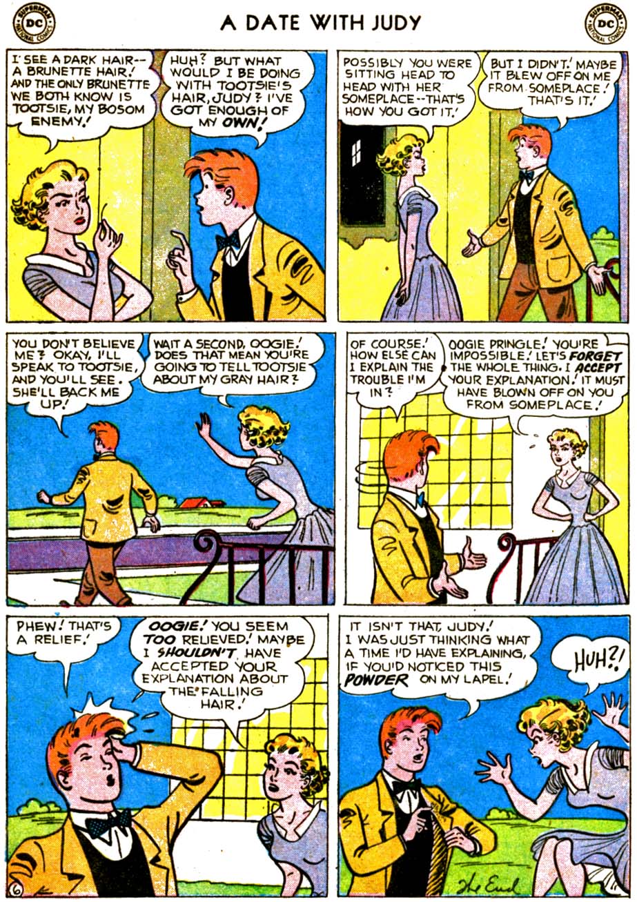 Read online A Date with Judy comic -  Issue #62 - 8