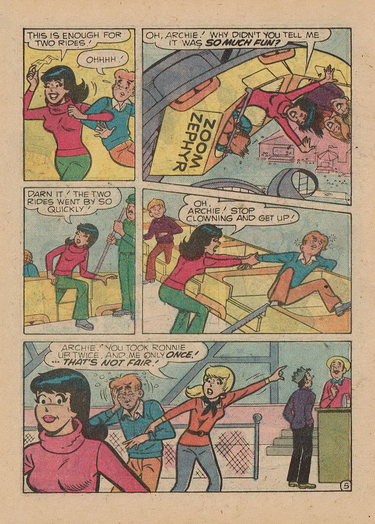 Read online Archie's Story & Game Digest Magazine comic -  Issue #7 - 117