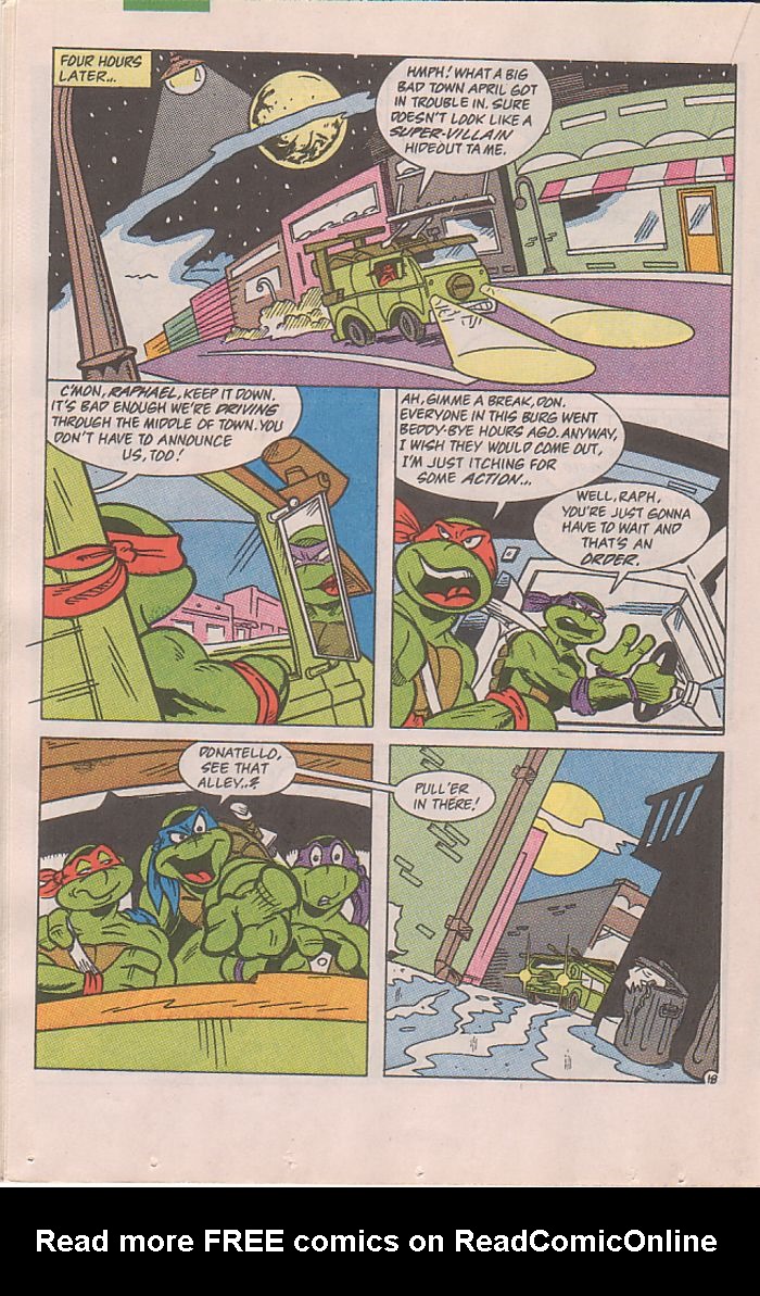 Read online Teenage Mutant Ninja Turtles Adventures (1989) comic -  Issue #27 - 19