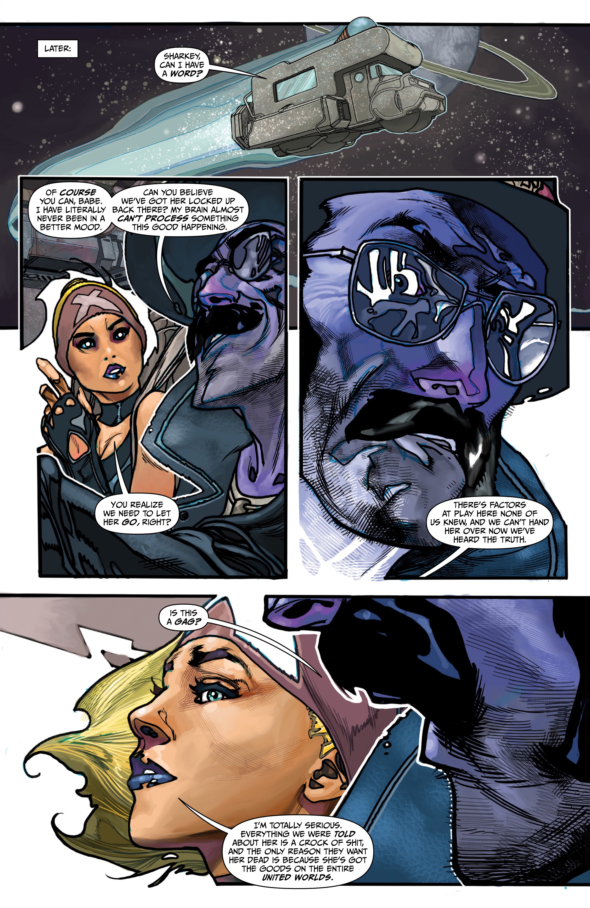 Read online Sharkey the Bounty Hunter comic -  Issue # _TPB (Part 1) - 88