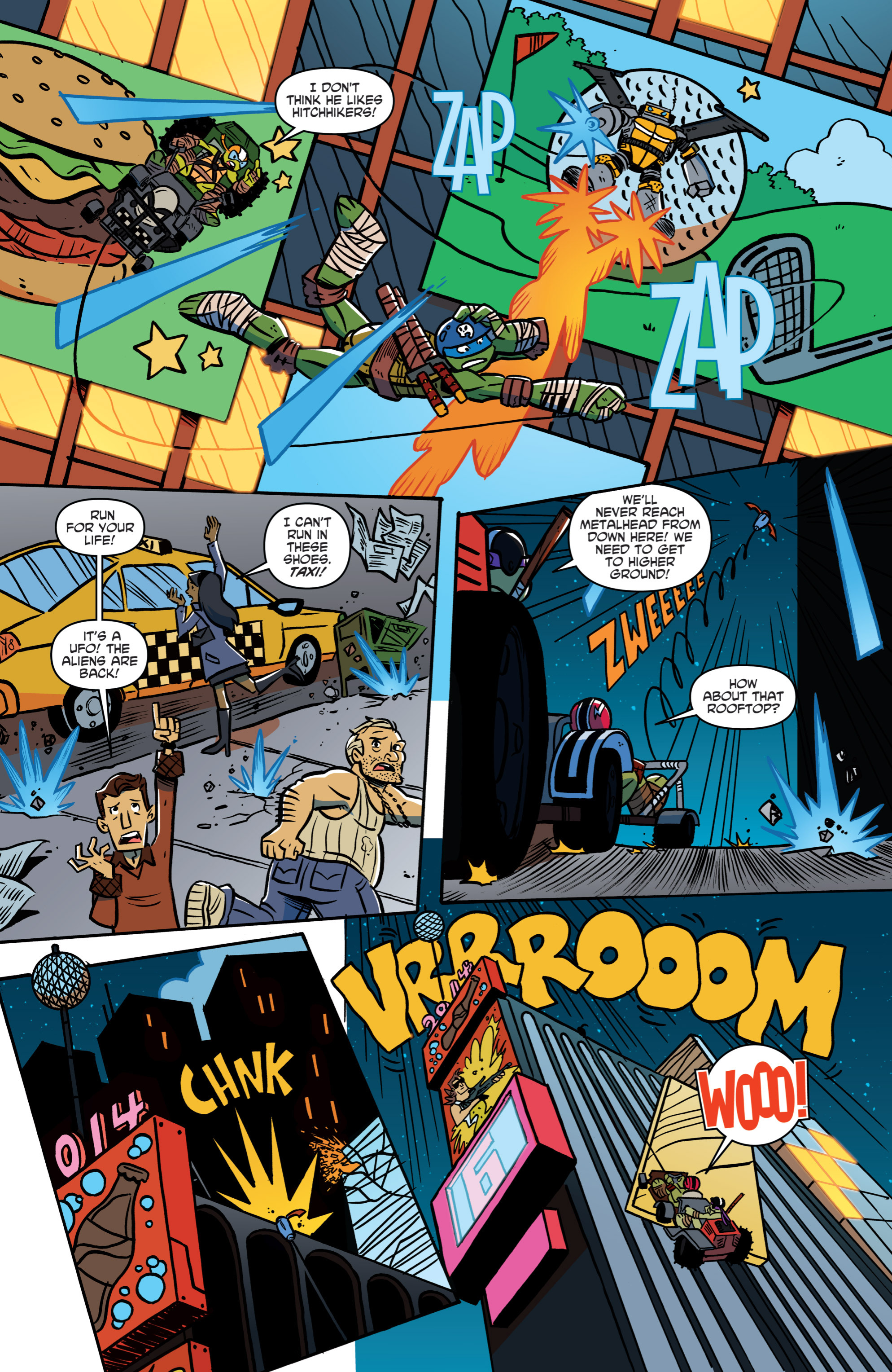 Read online Teenage Mutant Ninja Turtles New Animated Adventures comic -  Issue #9 - 12