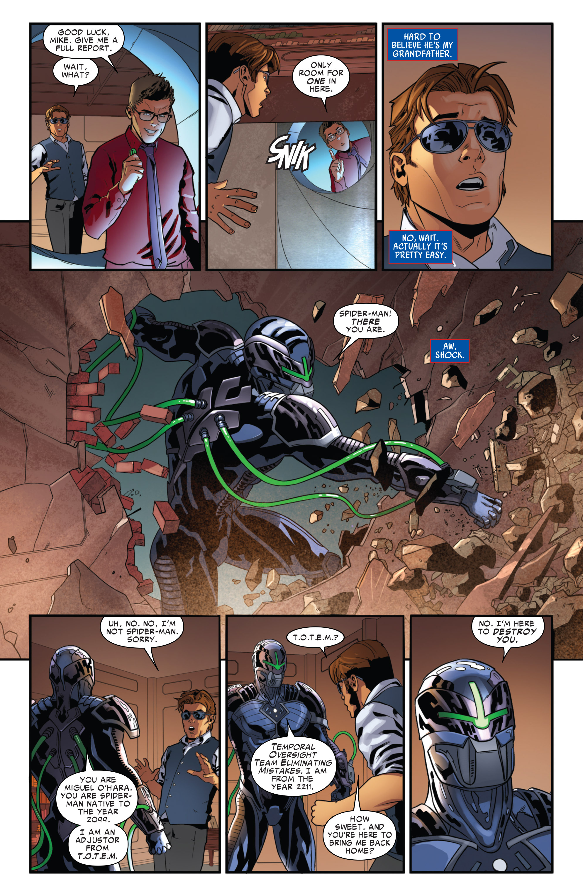Read online Spider-Man 2099 (2014) comic -  Issue #1 - 12