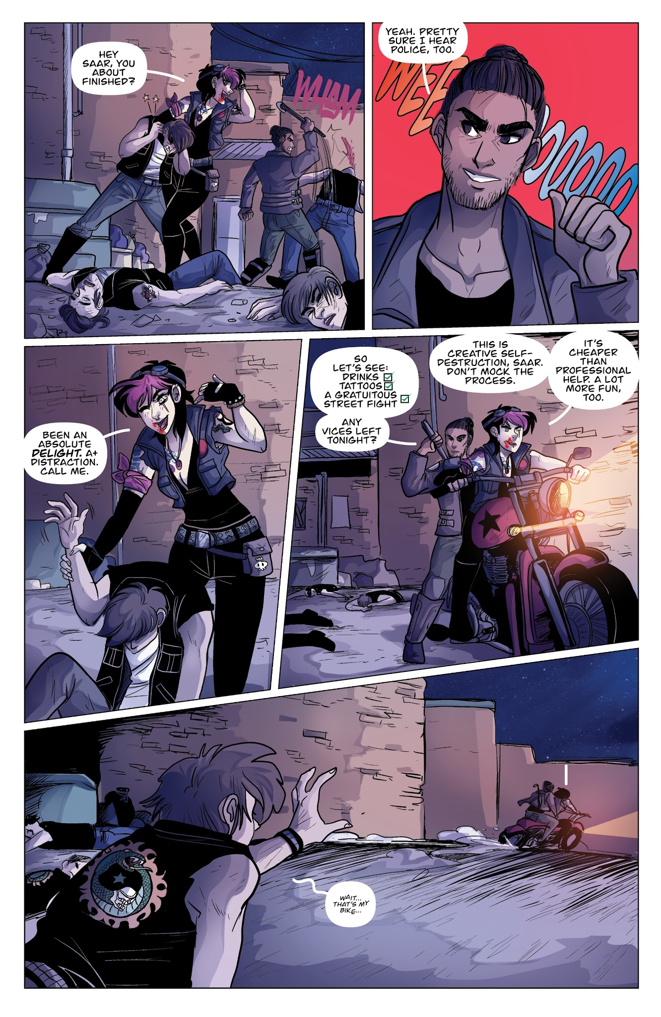 Read online Kim & Kim v2: Love is a Battlefield comic -  Issue #3 - 5