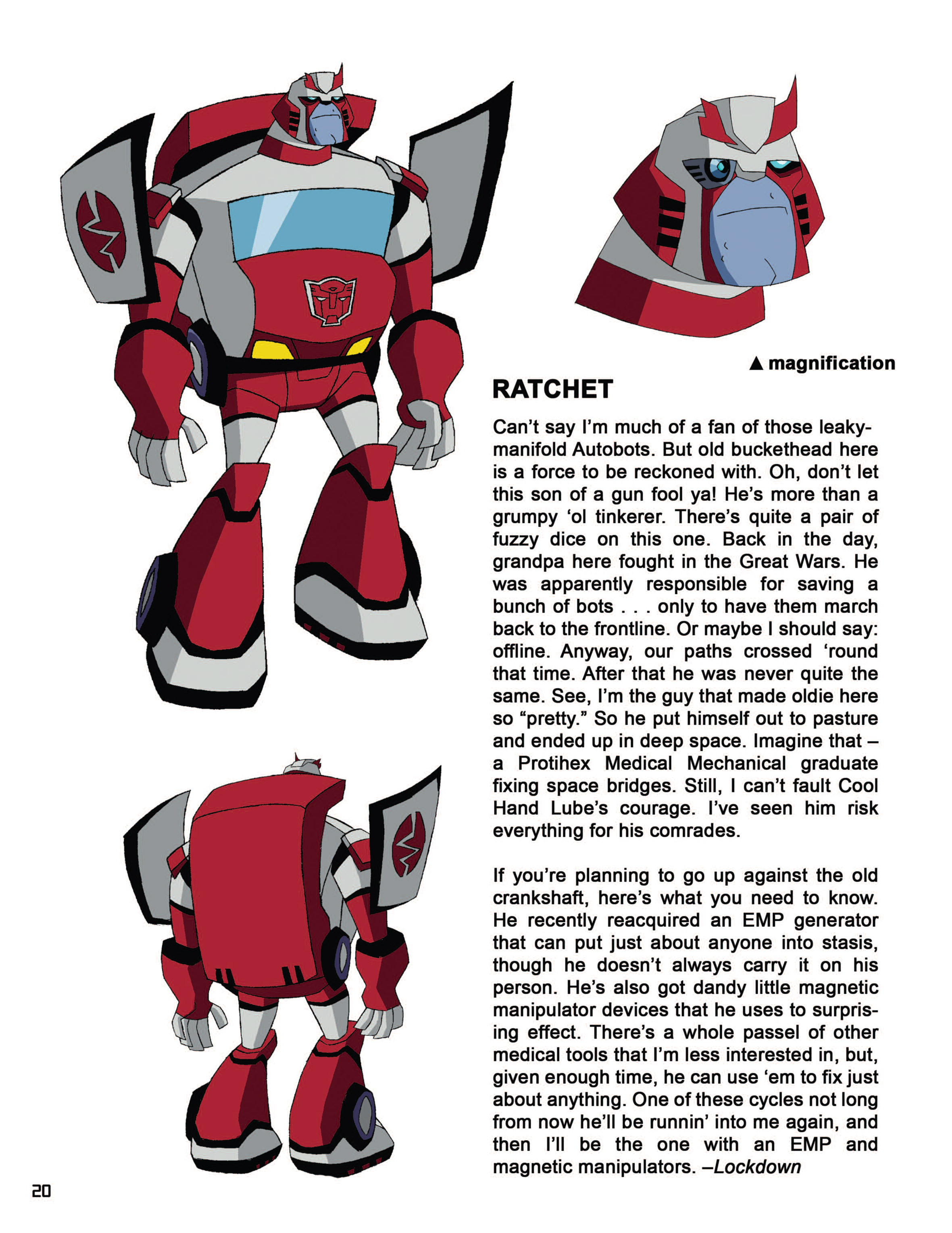 Read online Transformers Animated: The Allspark Almanac comic -  Issue # TPB 1 - 21