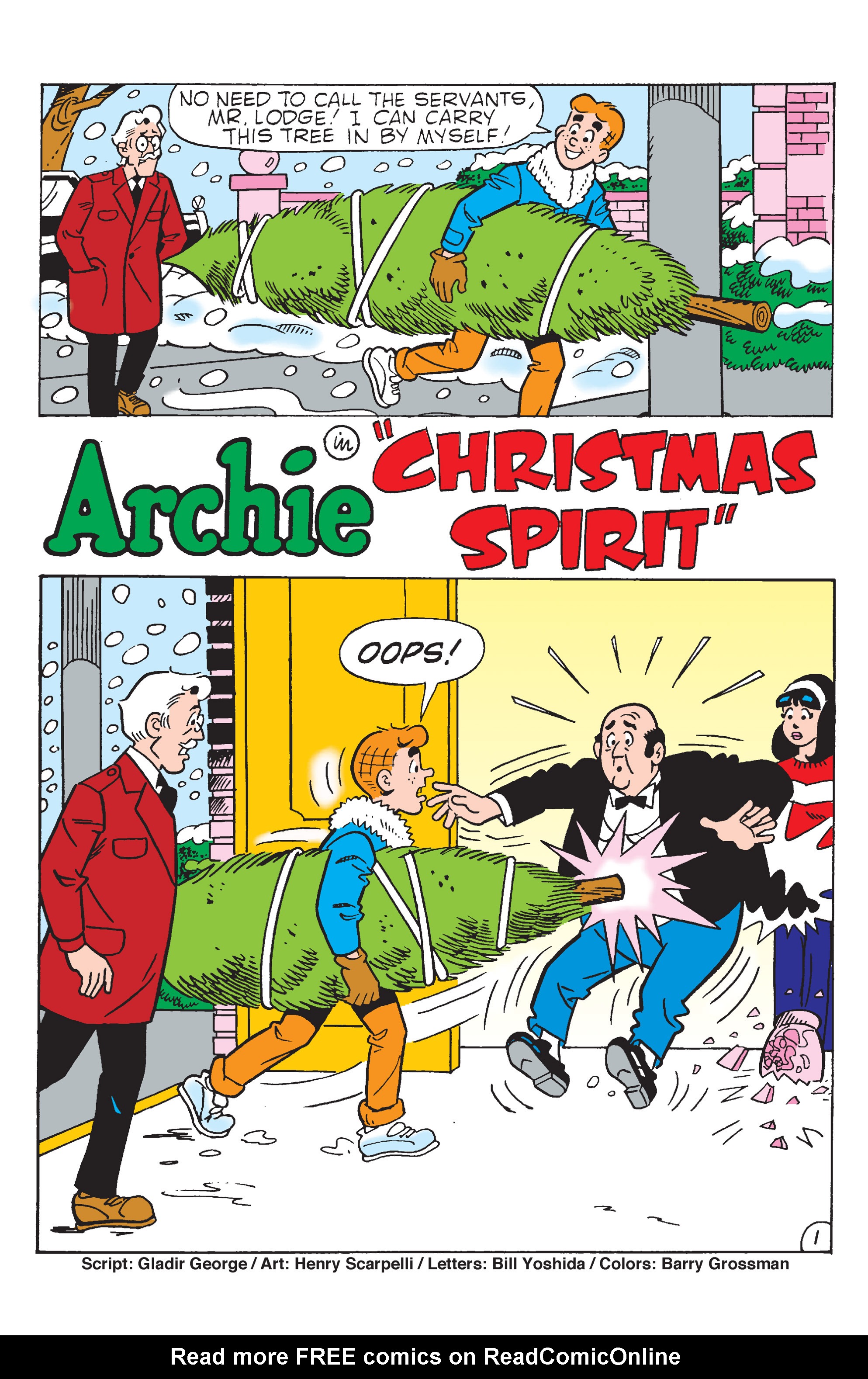 Read online Archie's Christmas Spirit comic -  Issue # TPB - 53