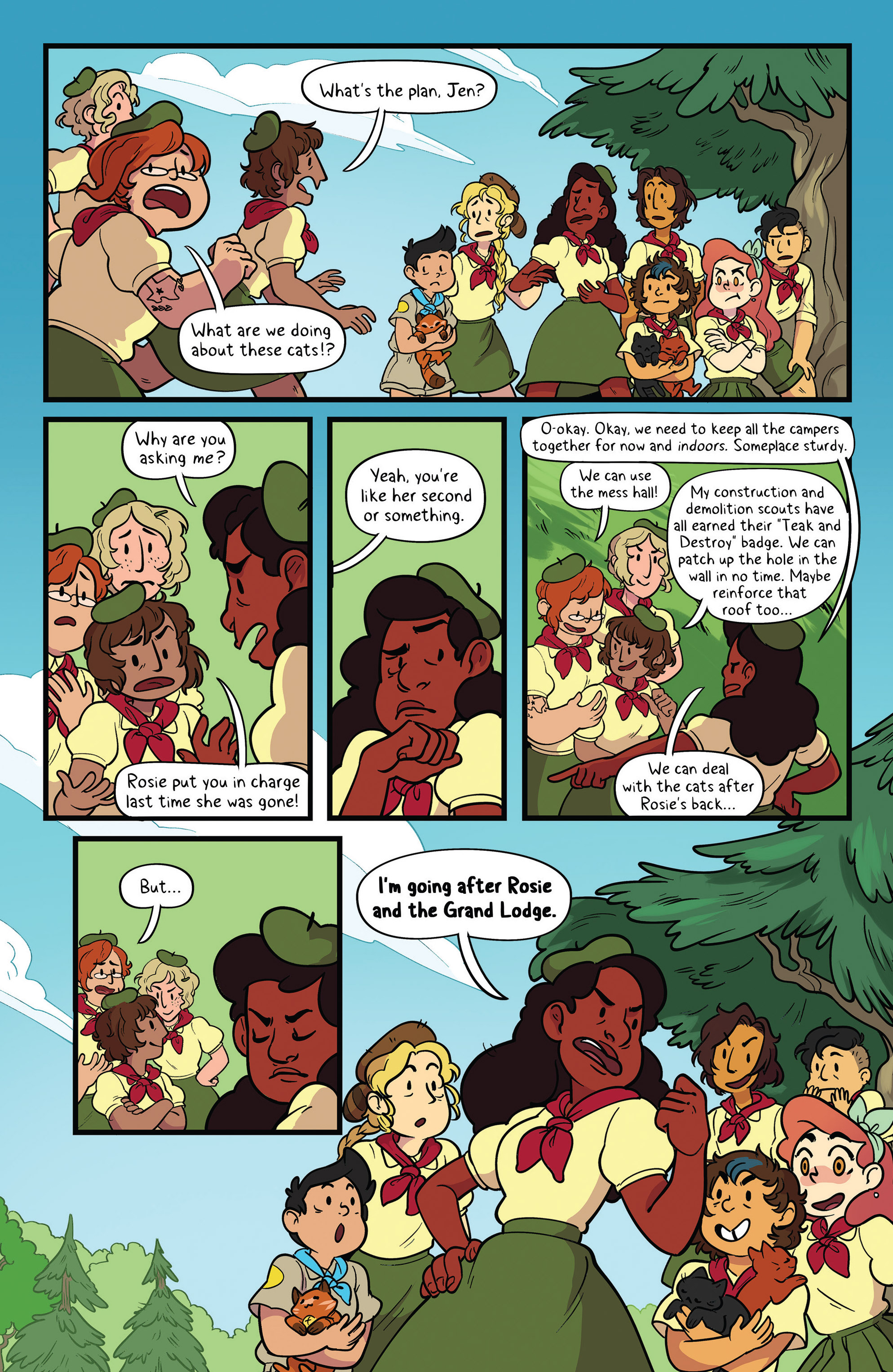 Read online Lumberjanes comic -  Issue #26 - 5
