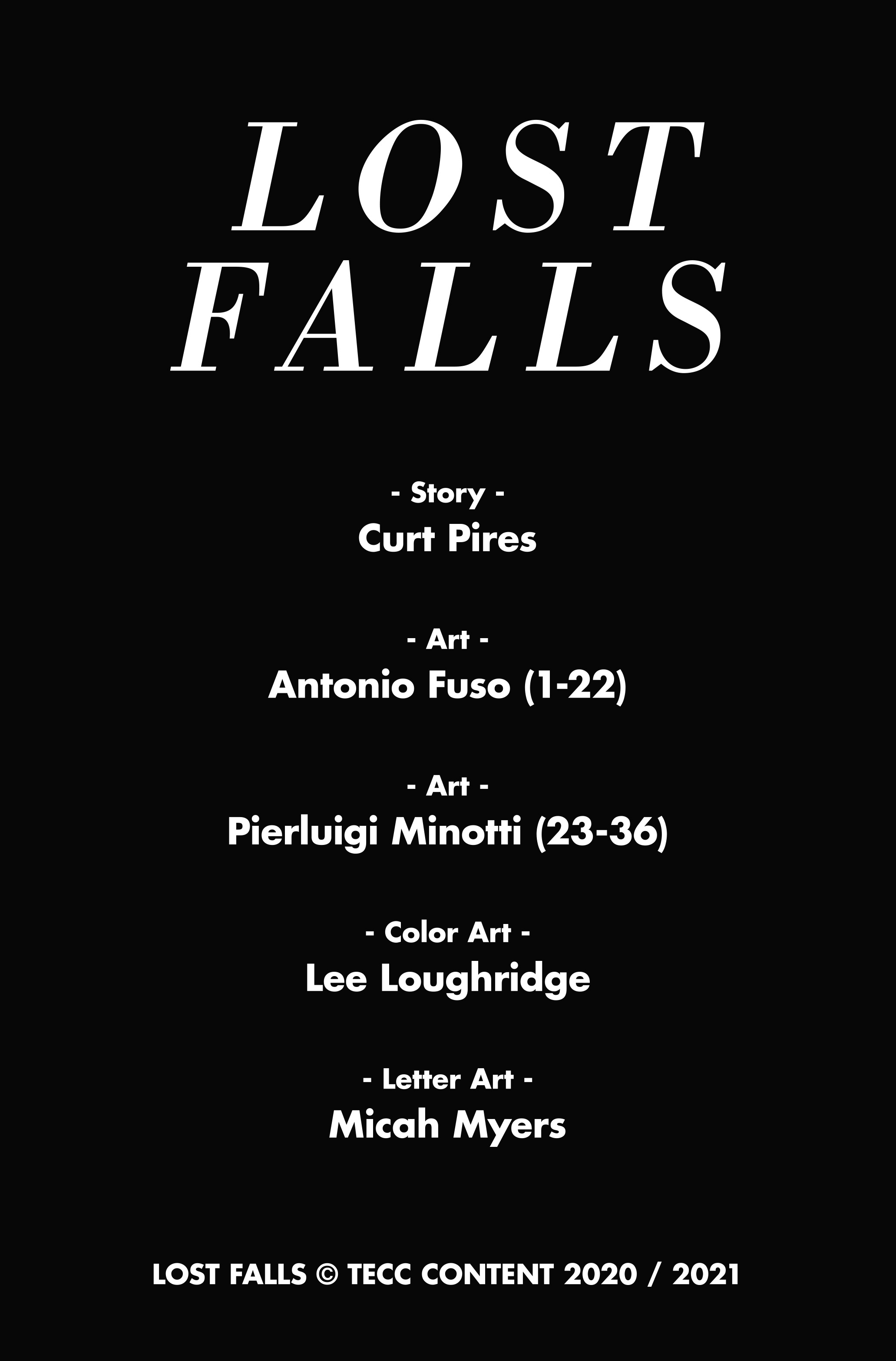 Read online Lost Falls comic -  Issue #1 - 38