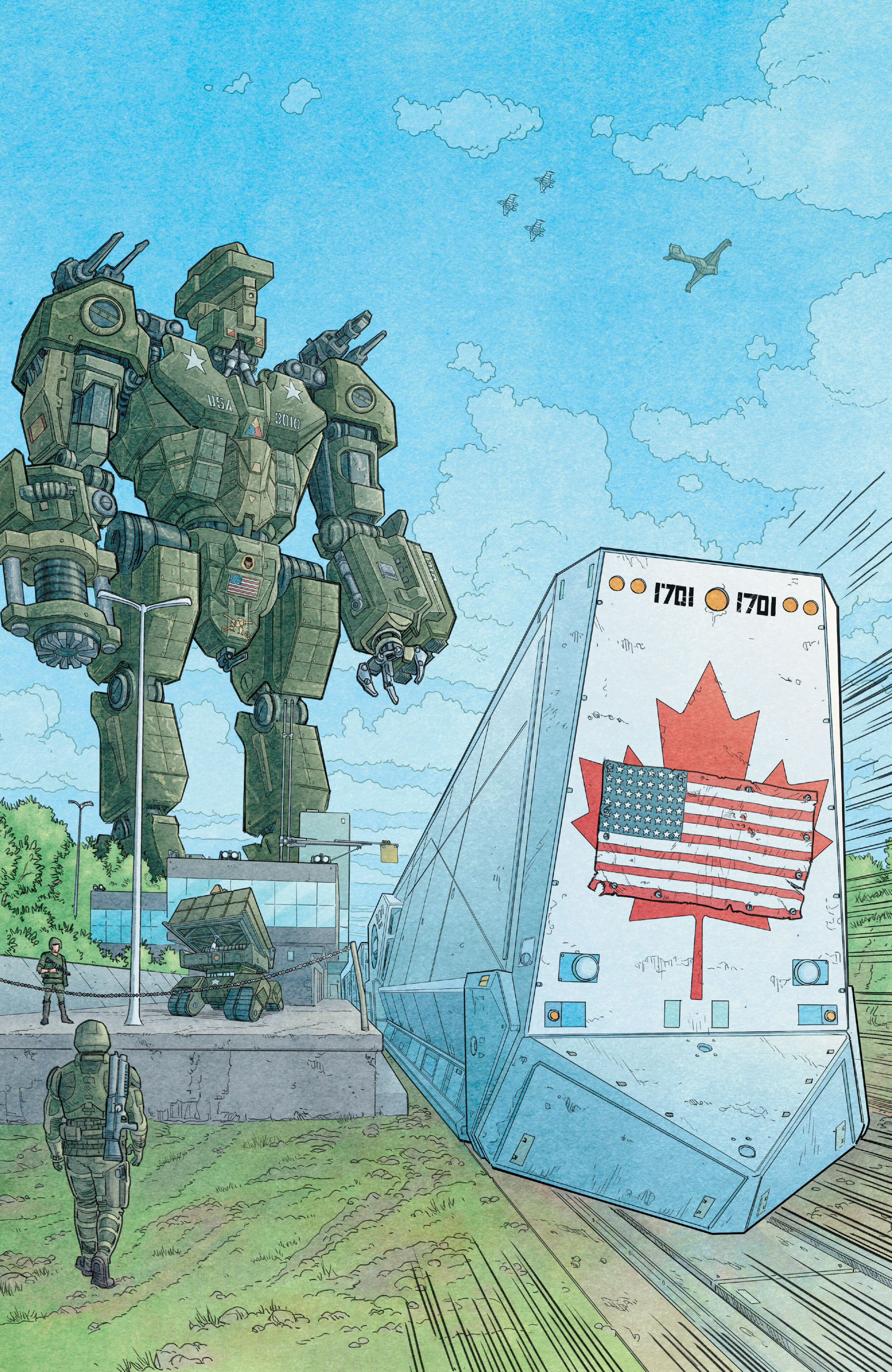 Read online We Stand On Guard (2015) comic -  Issue #3 - 3