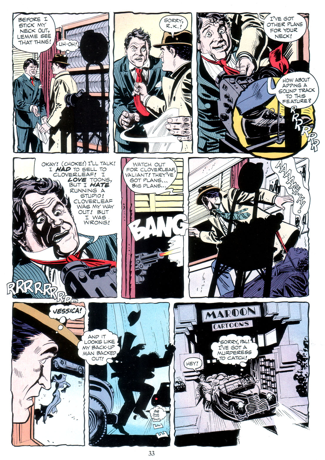 Read online Marvel Graphic Novel comic -  Issue #41 - Who Framed Roger Rabbit - 35