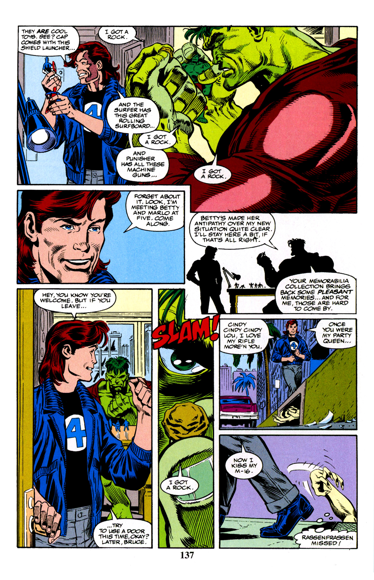 Read online Hulk Visionaries: Peter David comic -  Issue # TPB 7 - 136