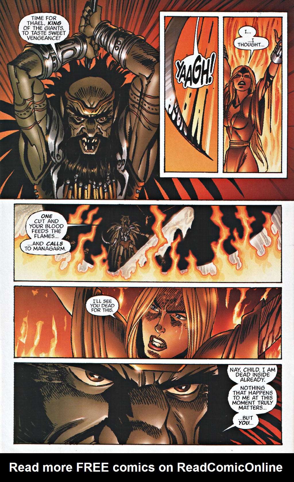 Read online R.A. Salvatore's DemonWars: Trial By Fire comic -  Issue #4 - 21