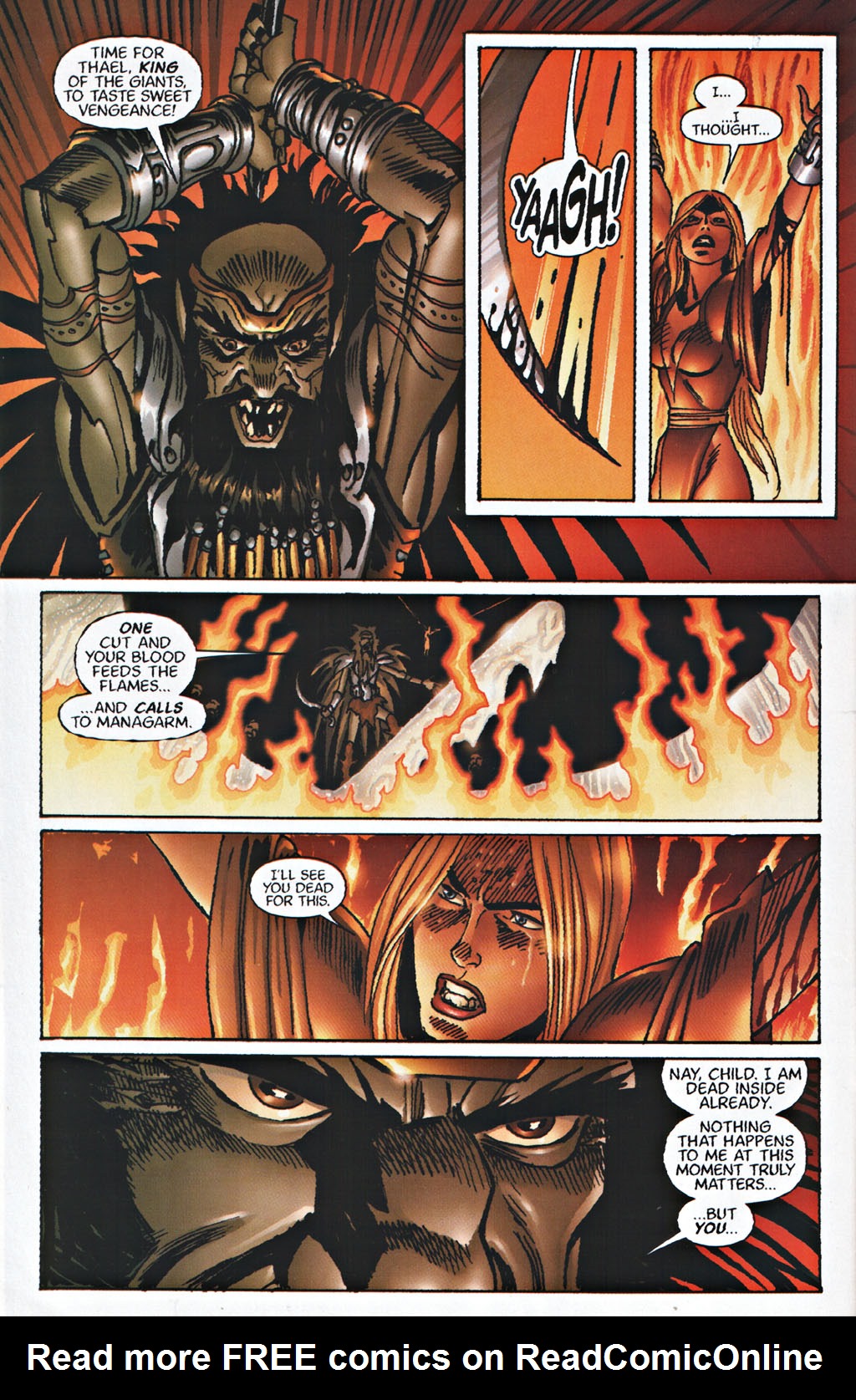 Read online R.A. Salvatore's DemonWars: Trial By Fire comic -  Issue #4 - 21