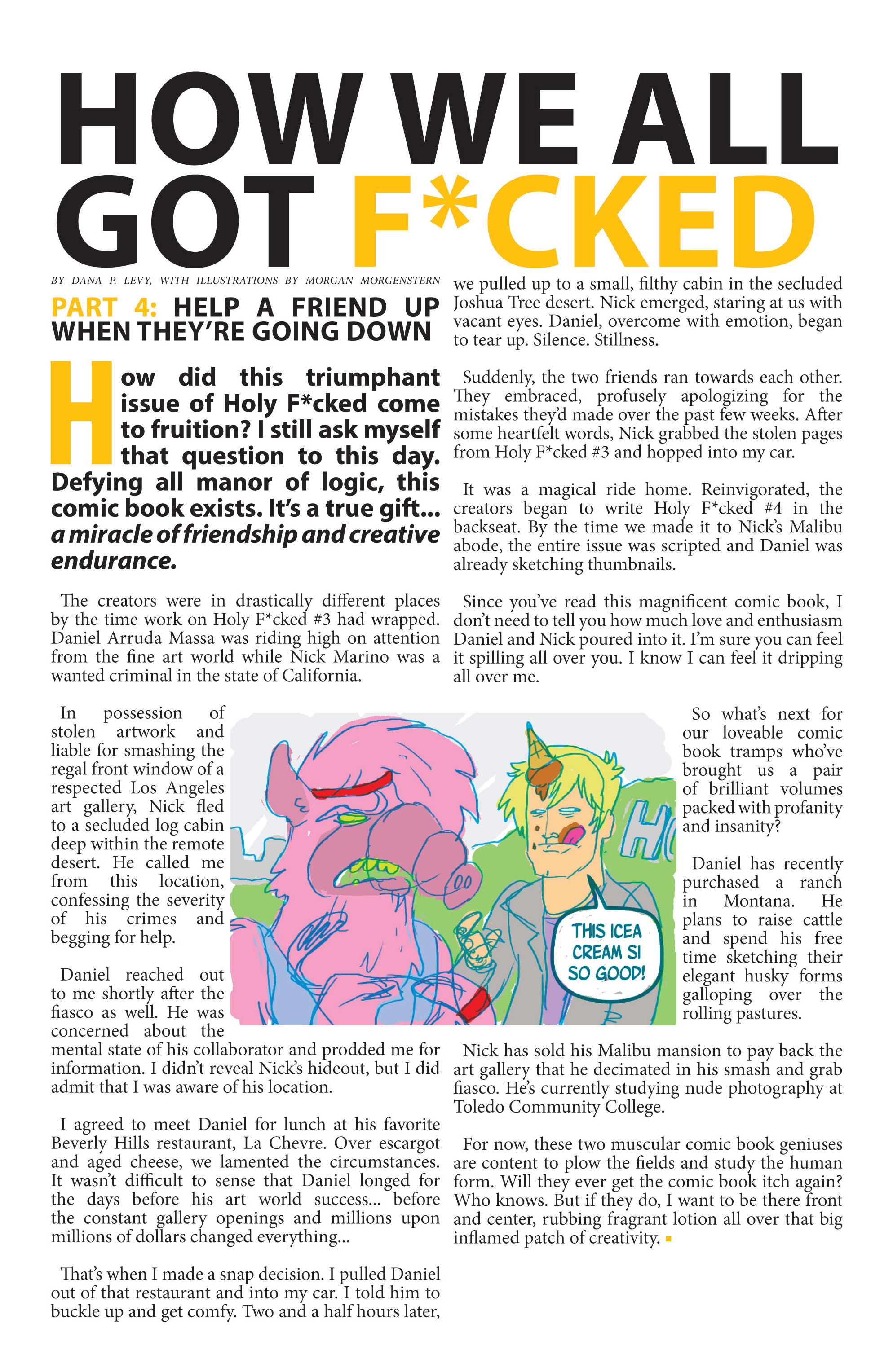 Read online Holy F*cked comic -  Issue #4 - 27