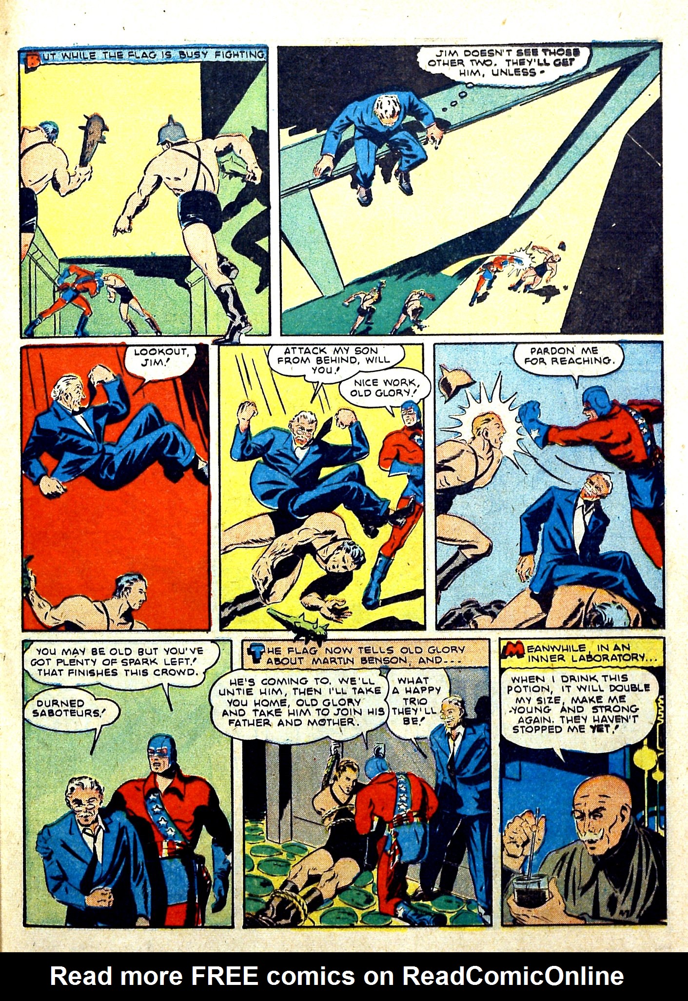 Read online Our Flag Comics comic -  Issue #4 - 49