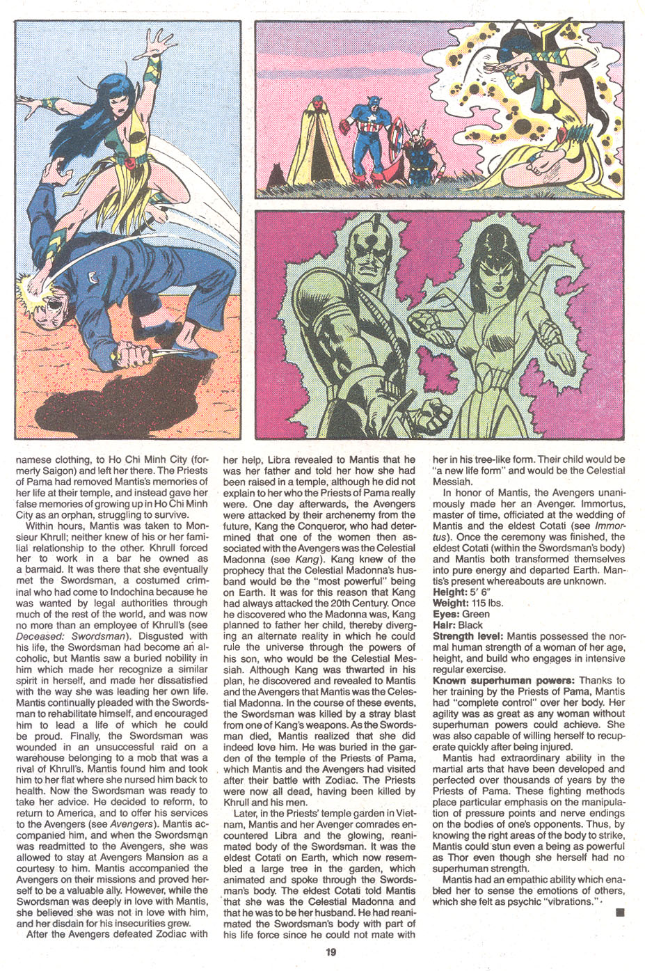 Read online The Official Handbook of the Marvel Universe Deluxe Edition comic -  Issue #8 - 21