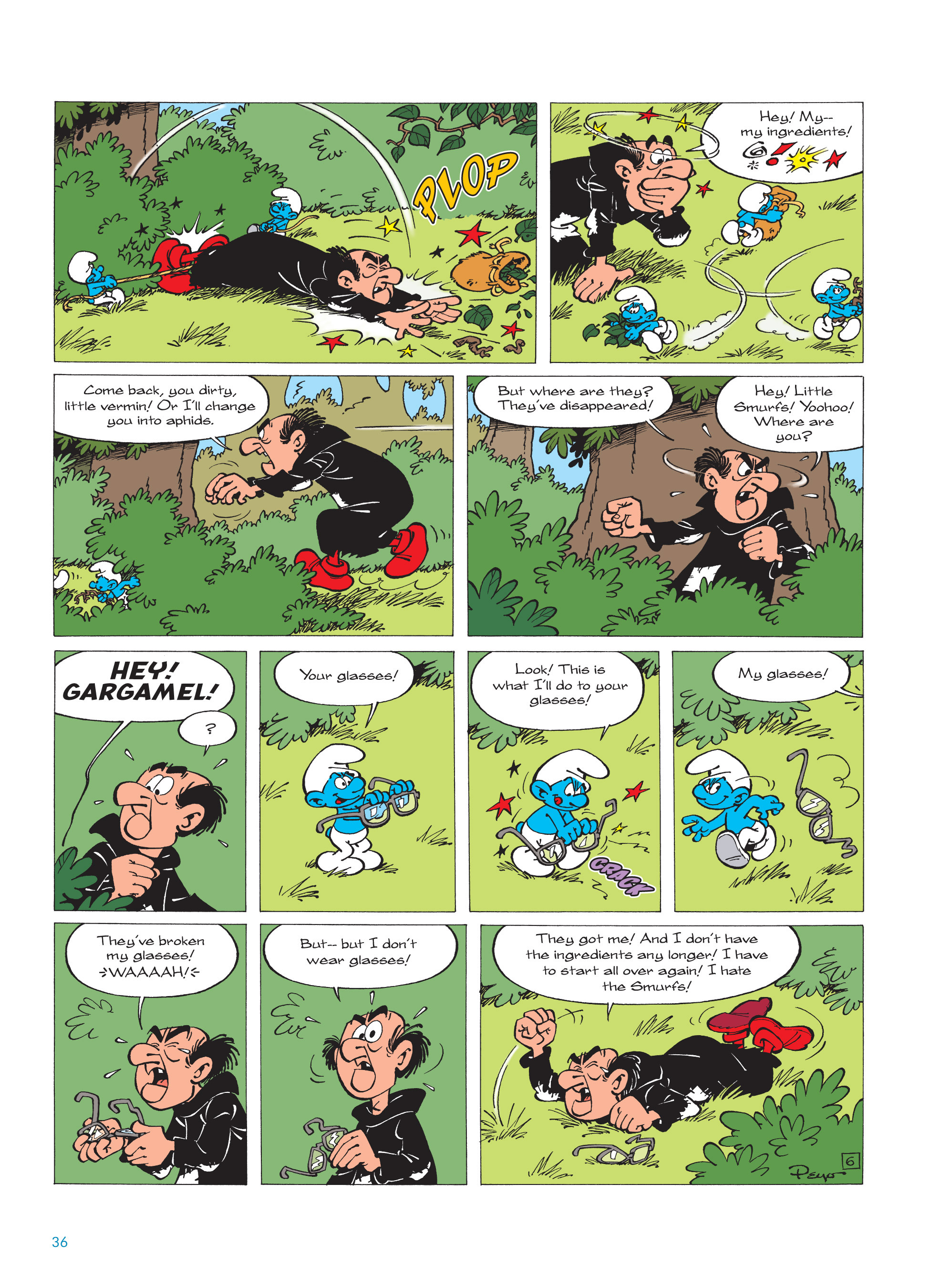 Read online The Smurfs comic -  Issue #16 - 37