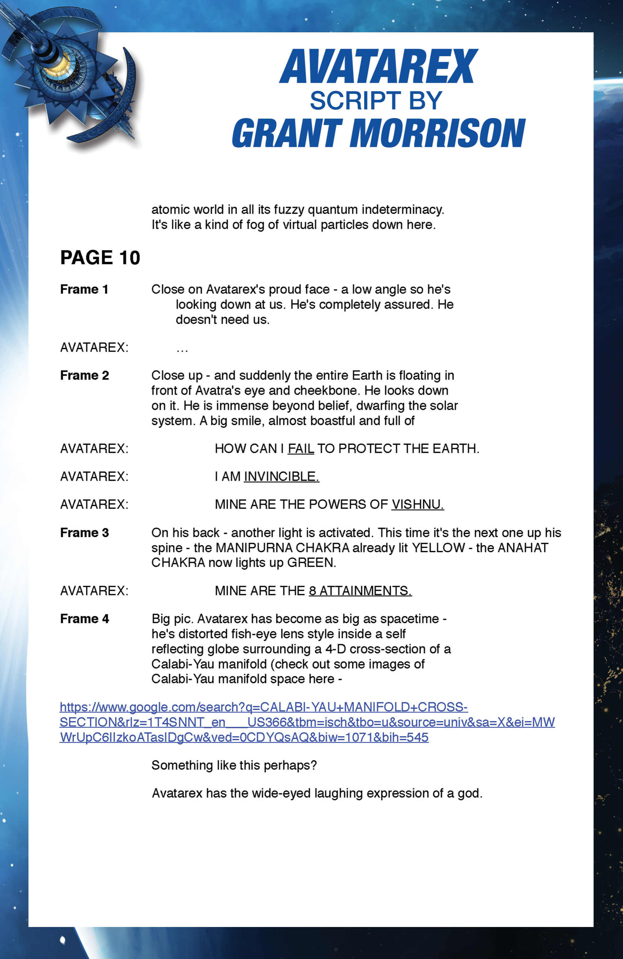 Read online Grant Morrison's Avatarex: Destroyer of Darkness comic -  Issue #1 - 34