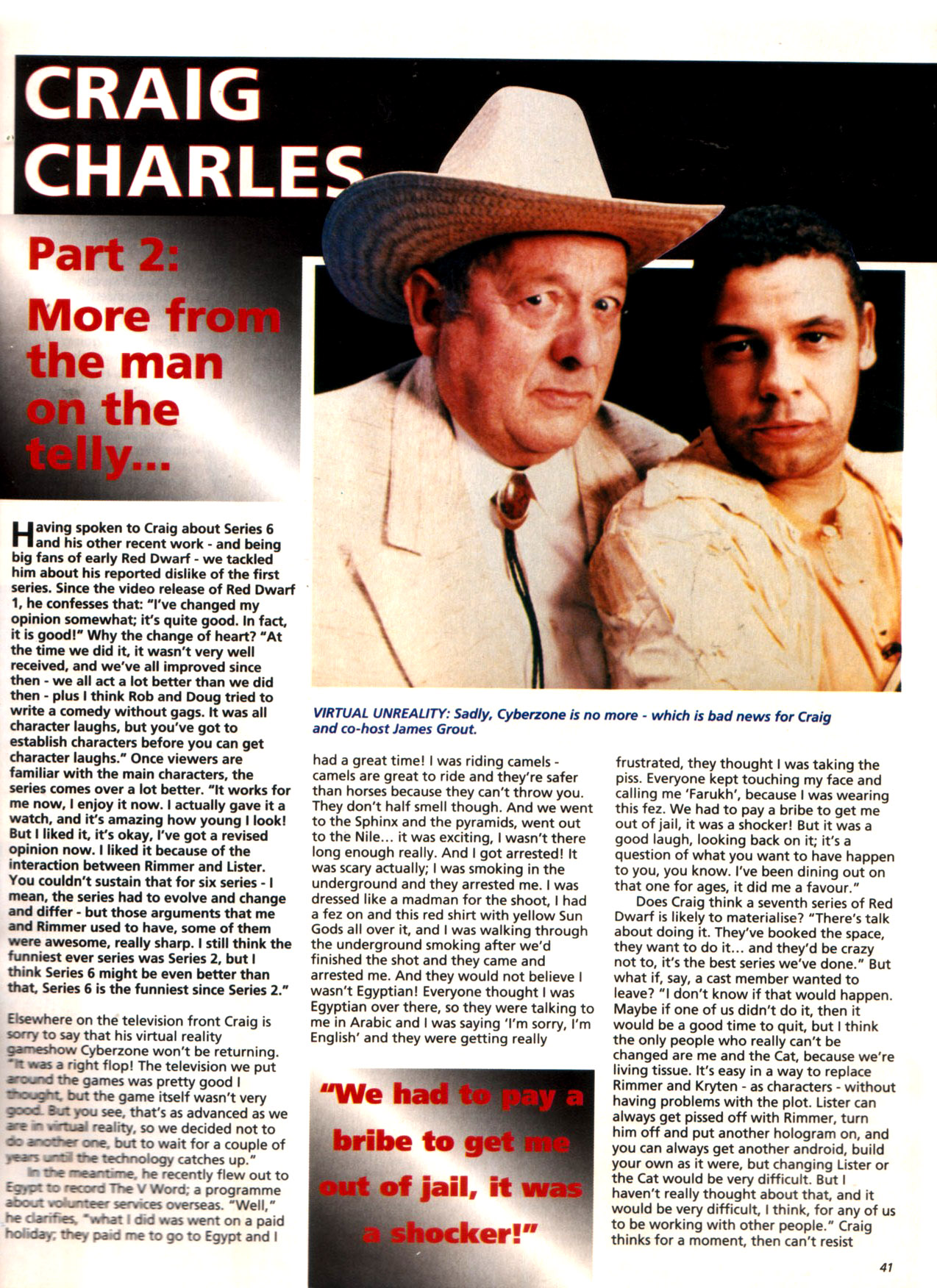 Read online Red Dwarf Smegazine (1993) comic -  Issue #9 - 41