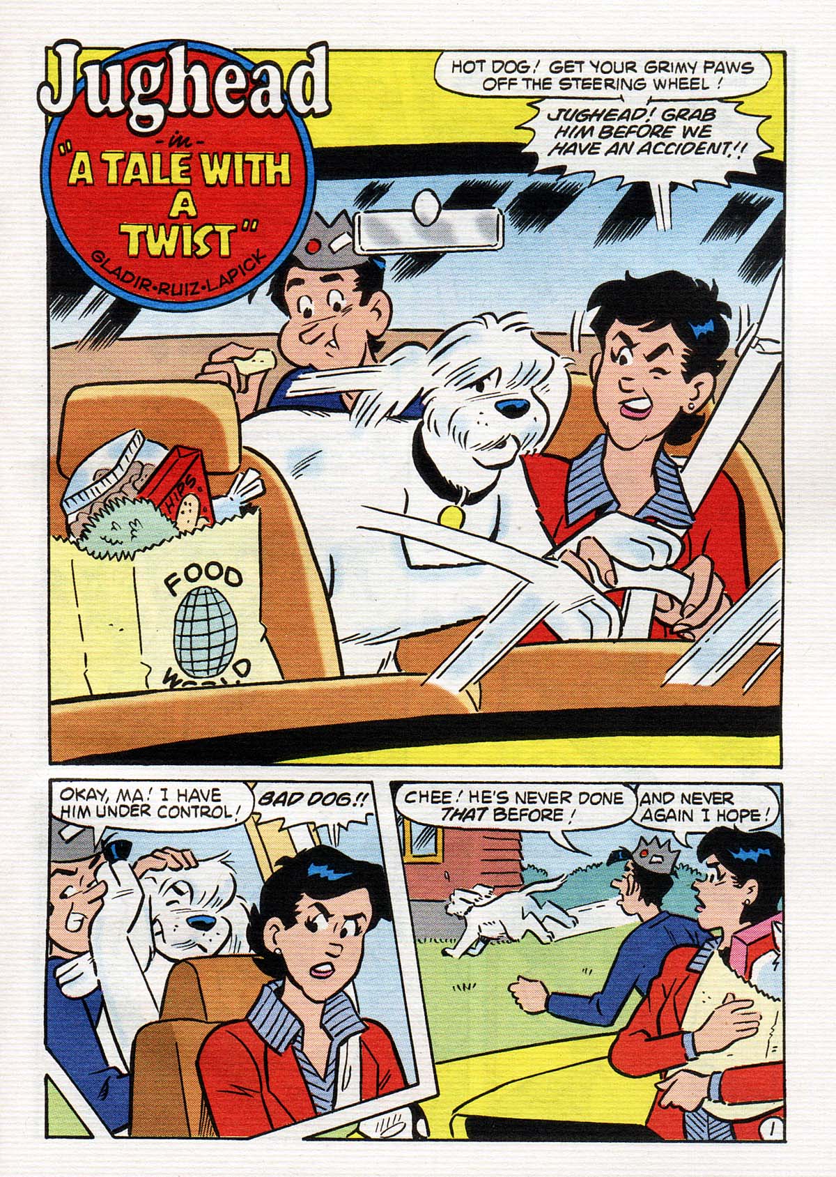 Read online Jughead with Archie Digest Magazine comic -  Issue #192 - 92