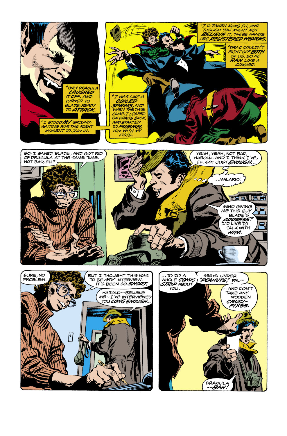 Read online Tomb of Dracula (1972) comic -  Issue #43 - 8