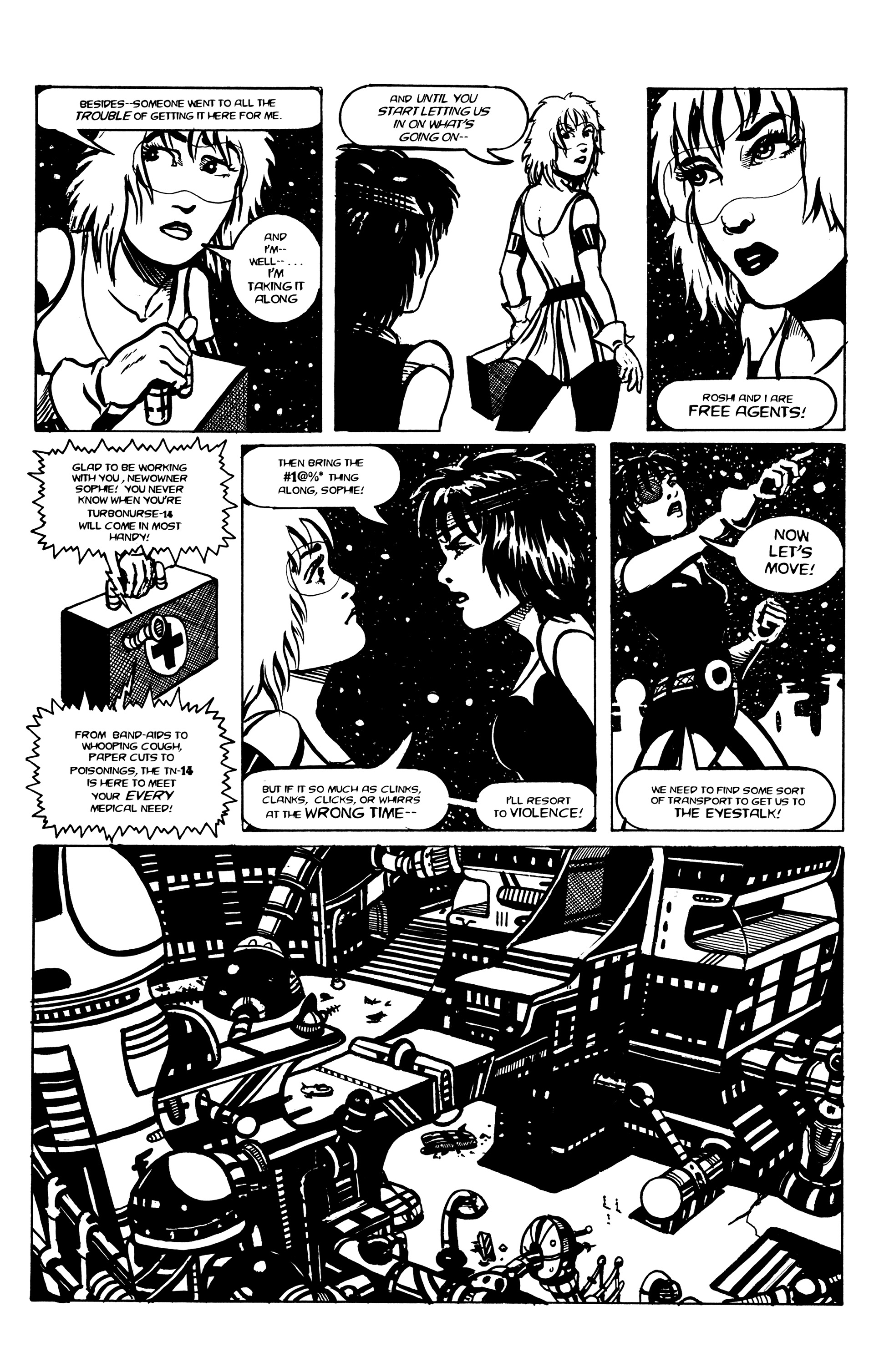 Read online Strange Attractors (1993) comic -  Issue #10 - 15