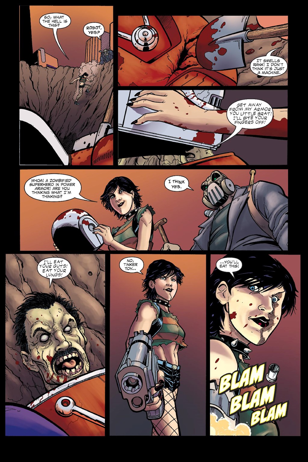 Read online Hack/Slash Deluxe comic -  Issue # TPB 3 (Part 5) - 2